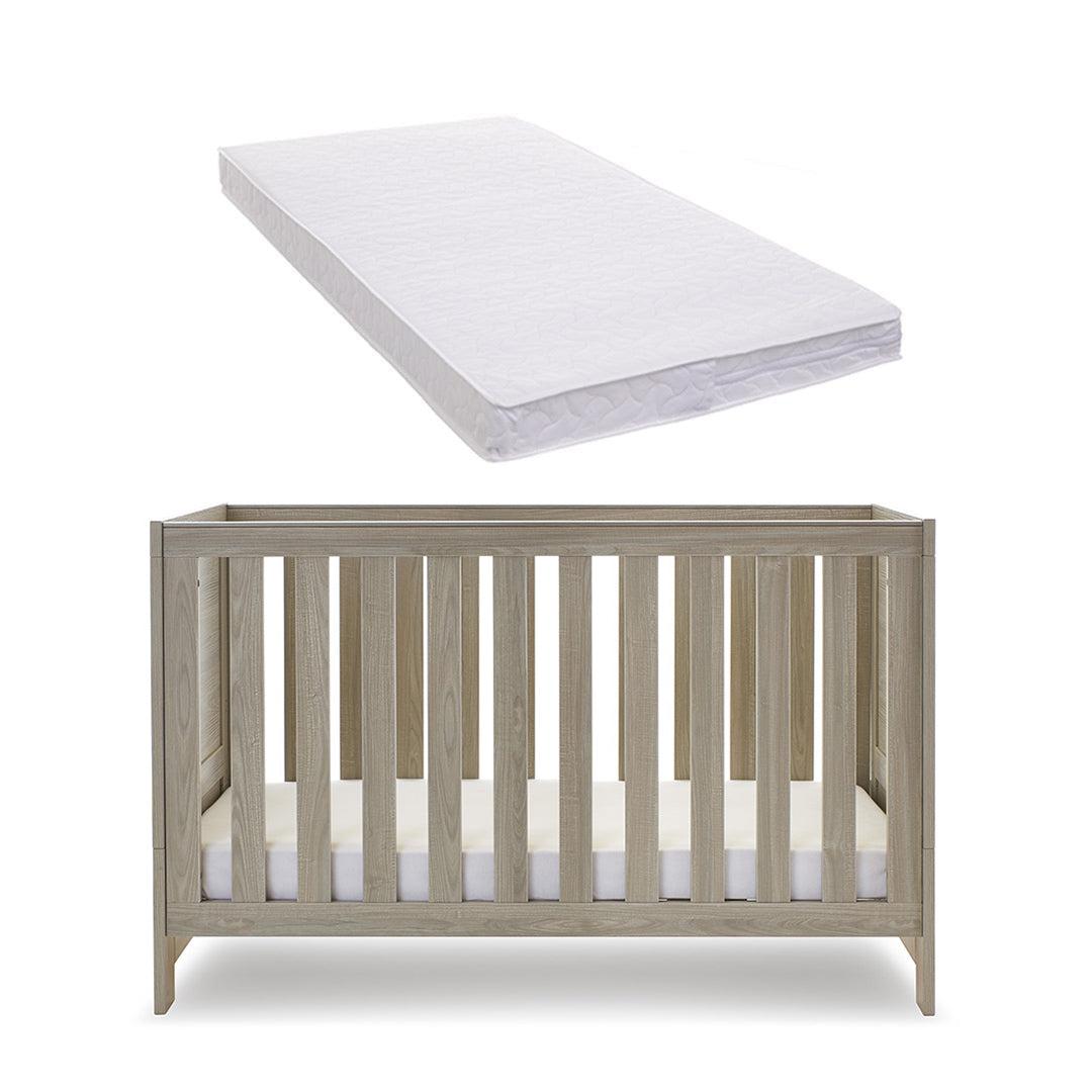  Obaby Nika Cot Bed - Grey Wash、mySite、merchandisen