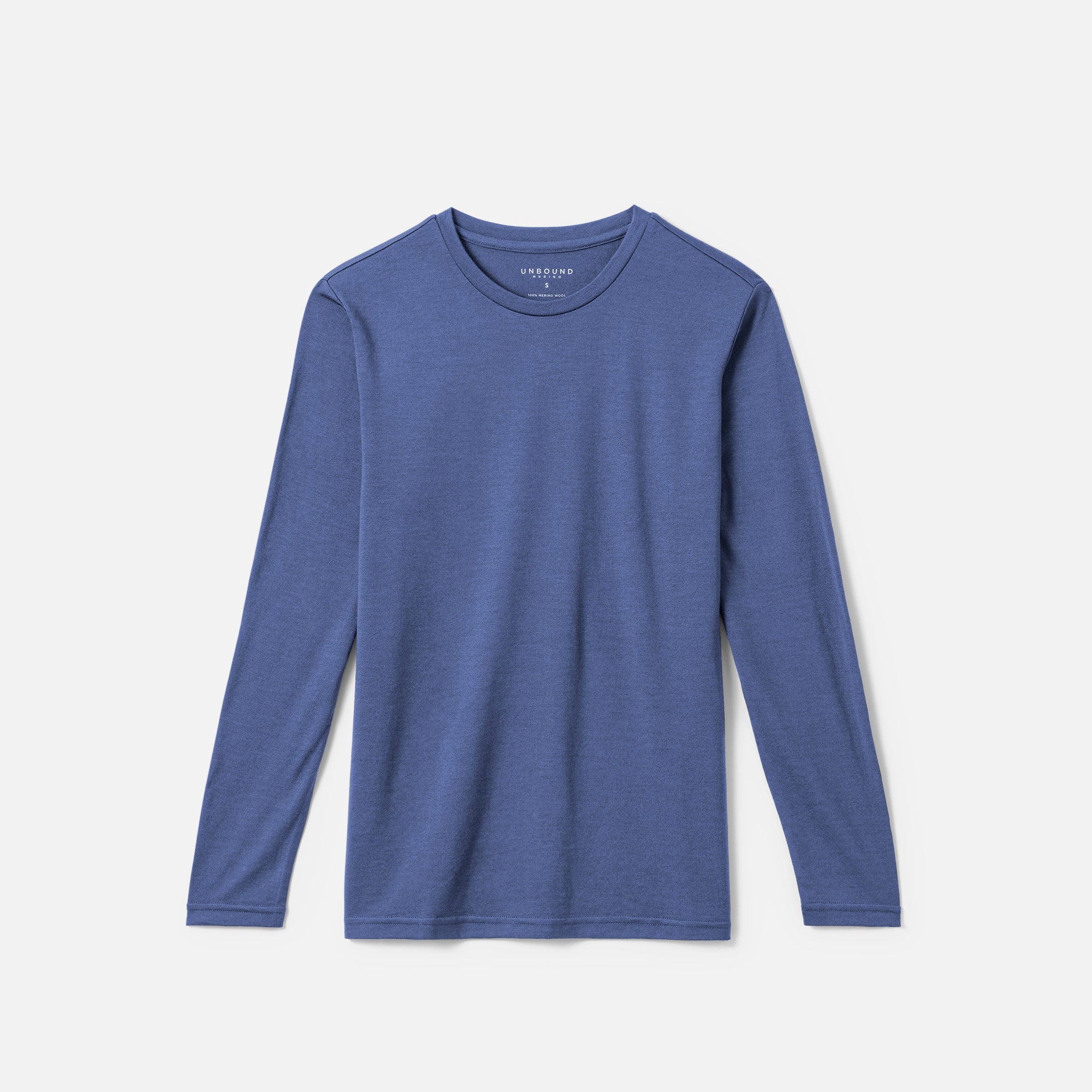 Men's Long Sleeve Merino Crew、mySite、noshort
