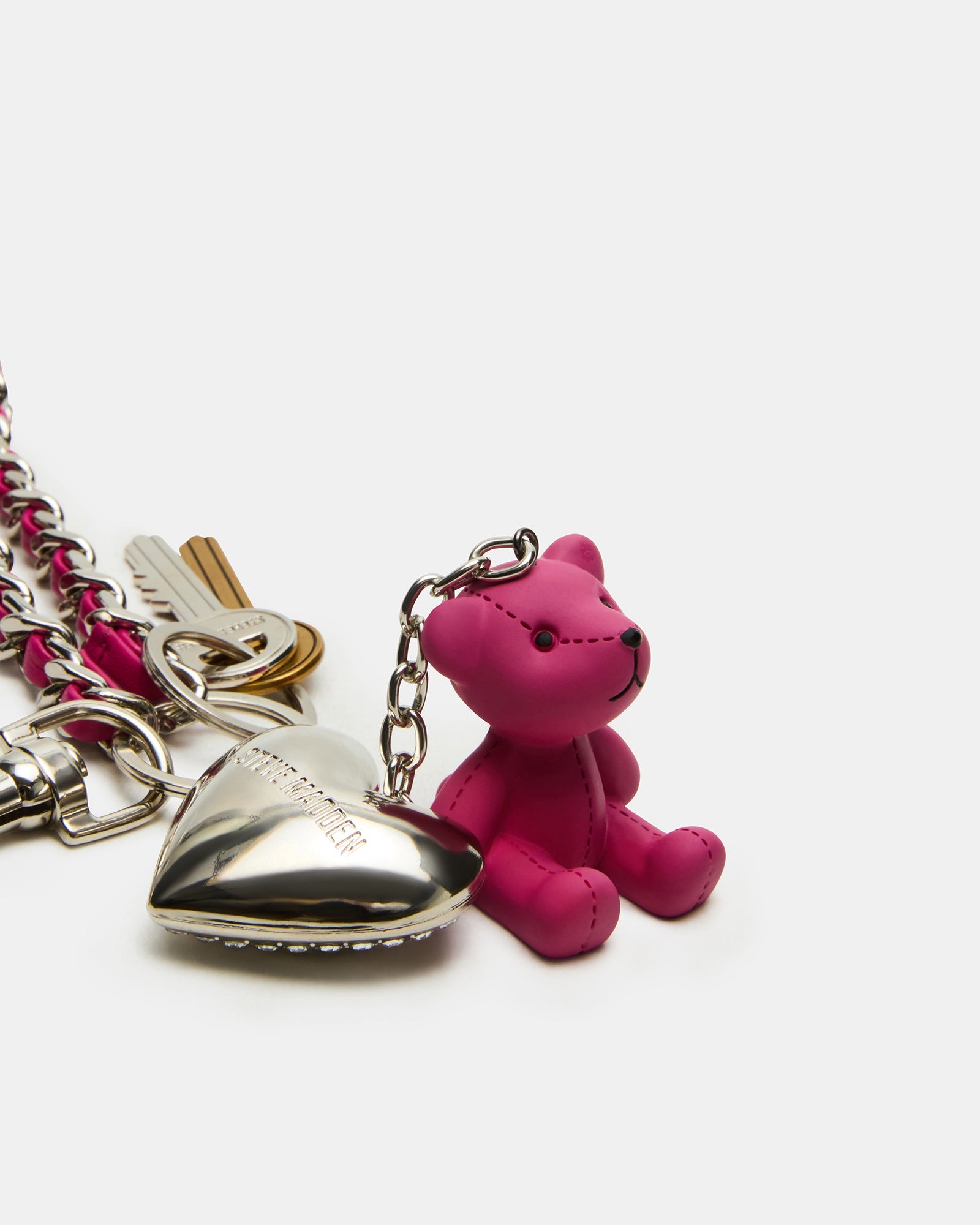 BEARY BAG CHARM FUCHSIA、mySite、gtrtttuynbv