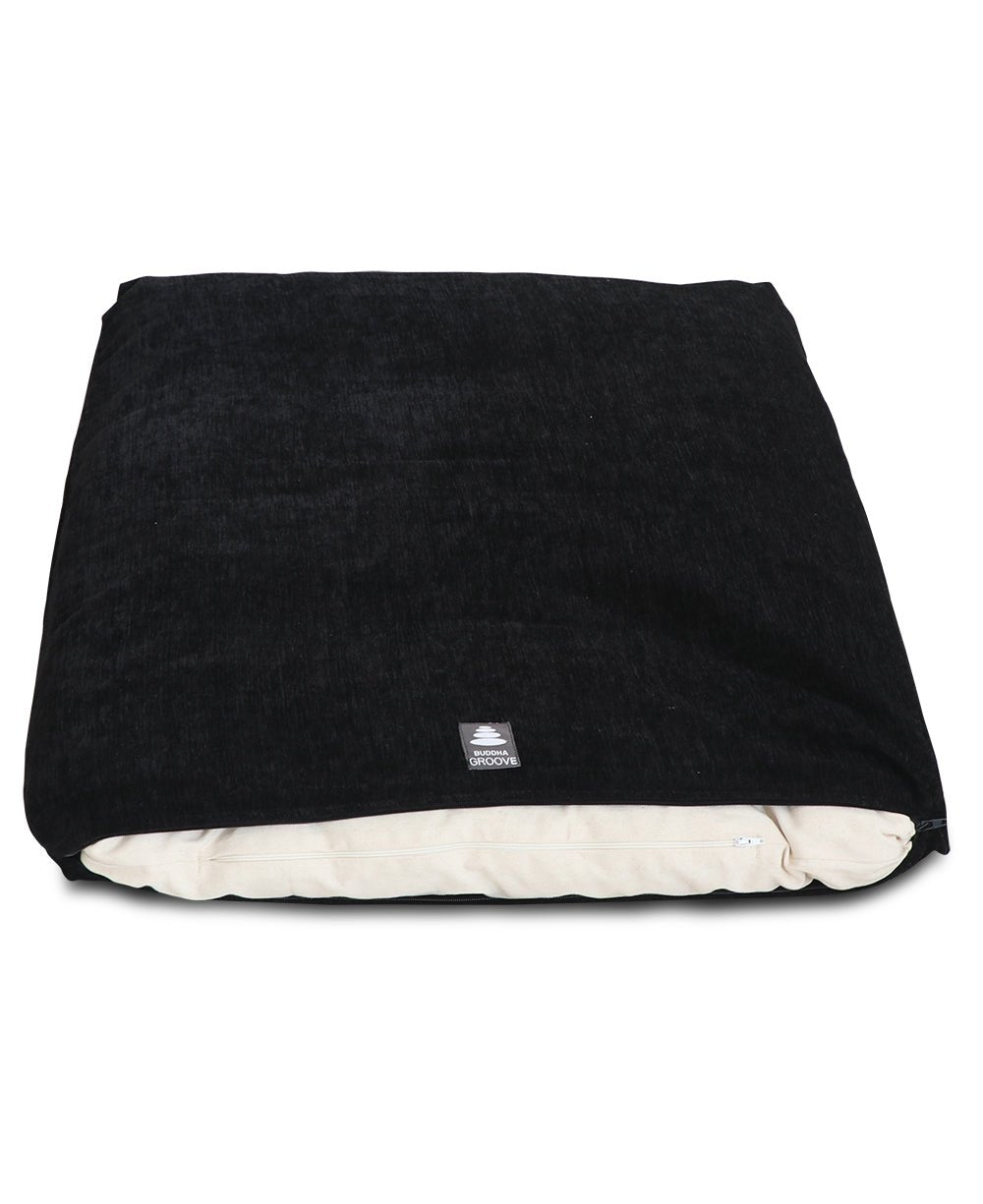 Black Zabuton Meditation Mat Cushion、mySite、topwebapps