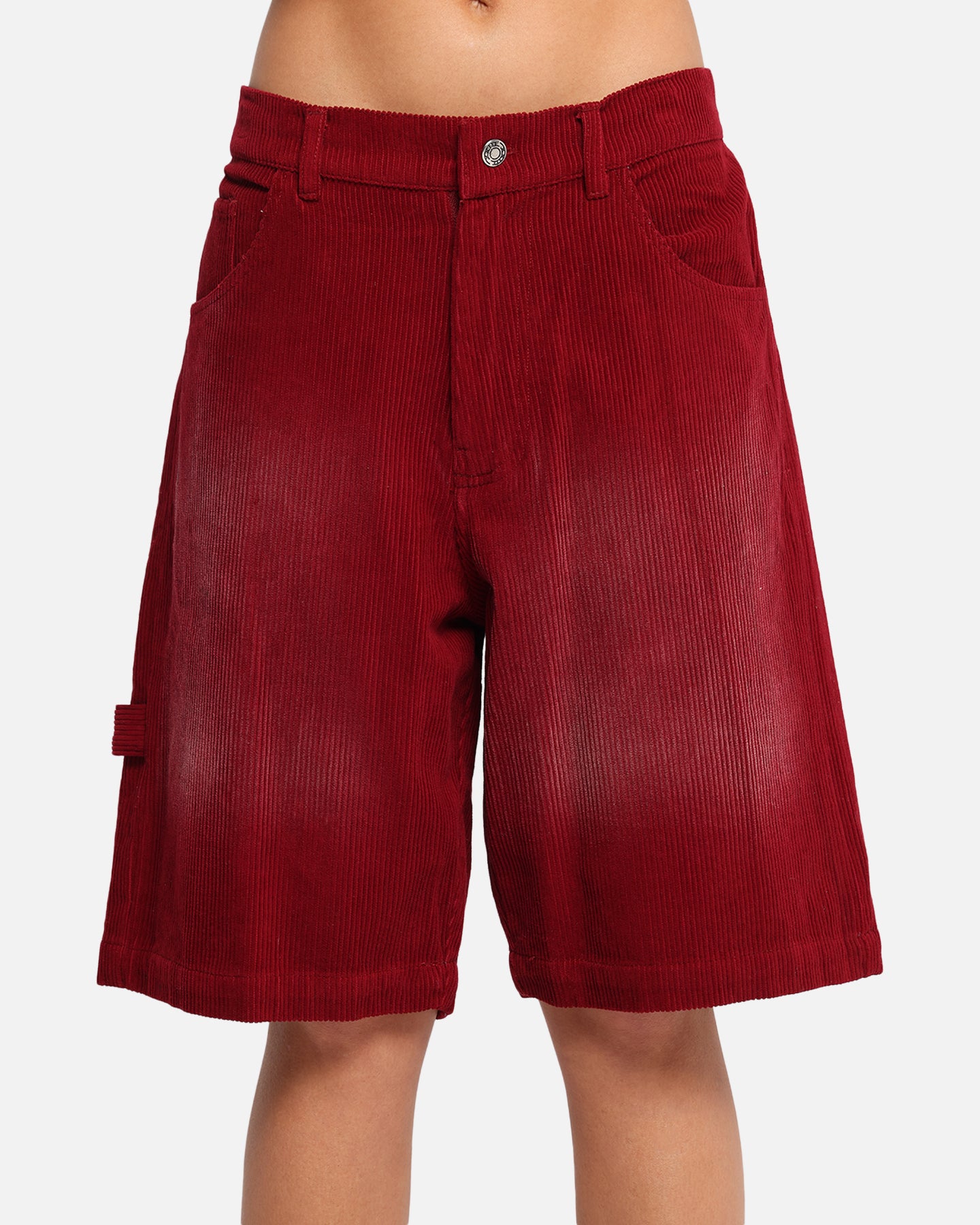 XXIII Corduroy Wash Jorts Burgundy、mySite、zt4zffjzw
