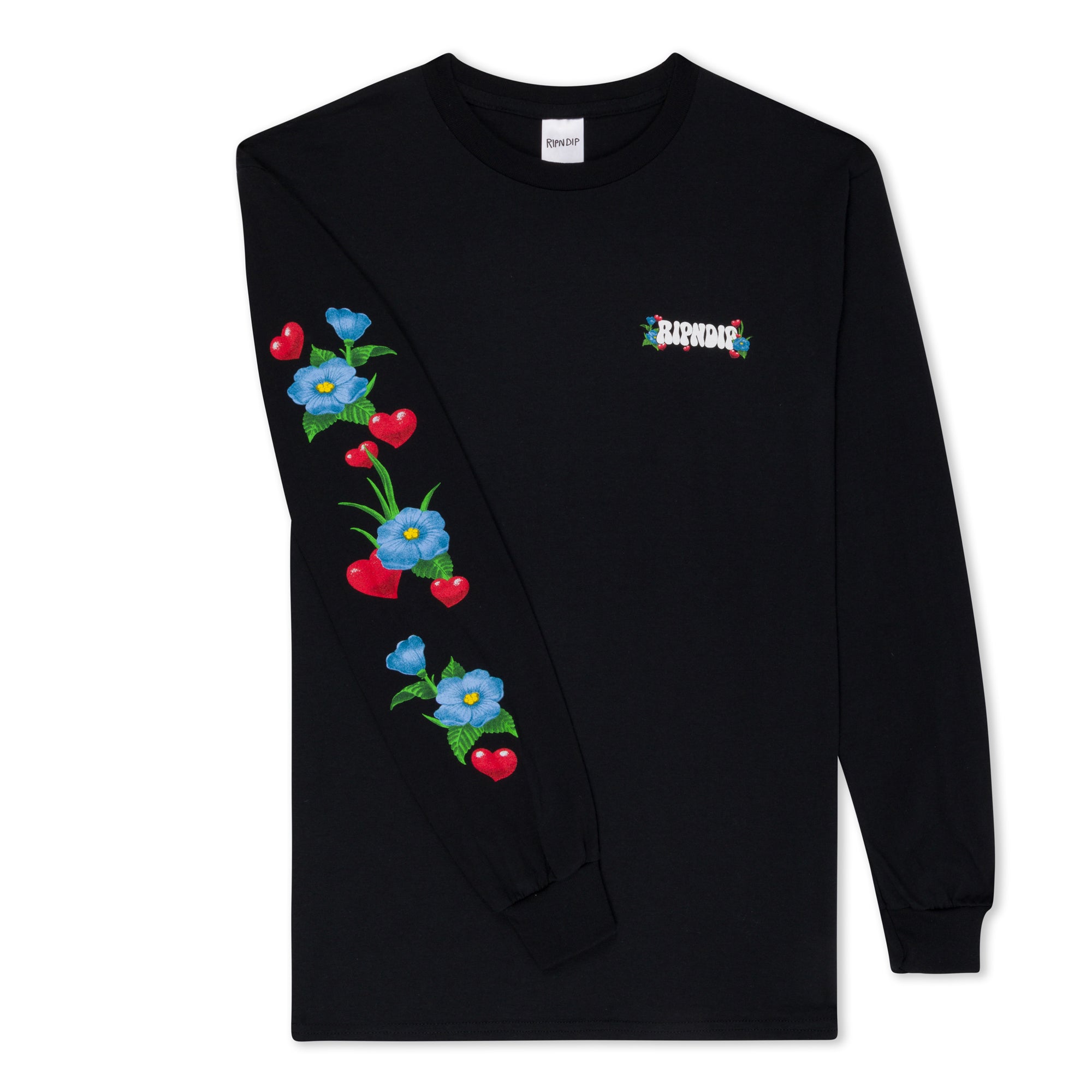 Peace Love Ripndip Long Sleeve (Black)、mySite、merchandisen