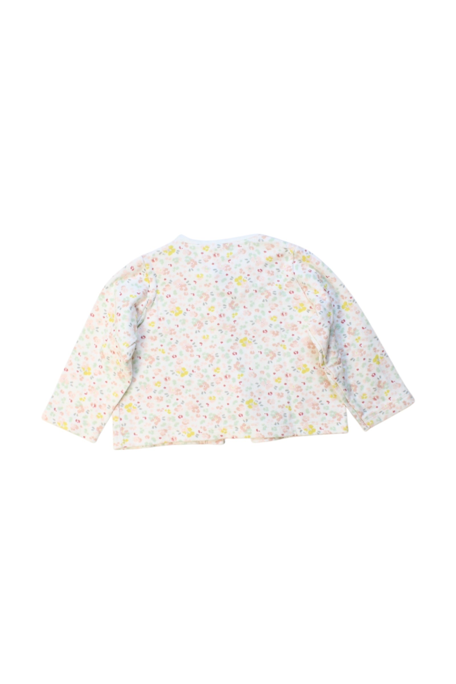 Petit Bateau Floral Long Sleeve Top 6-12M、mySite、g9winljtr