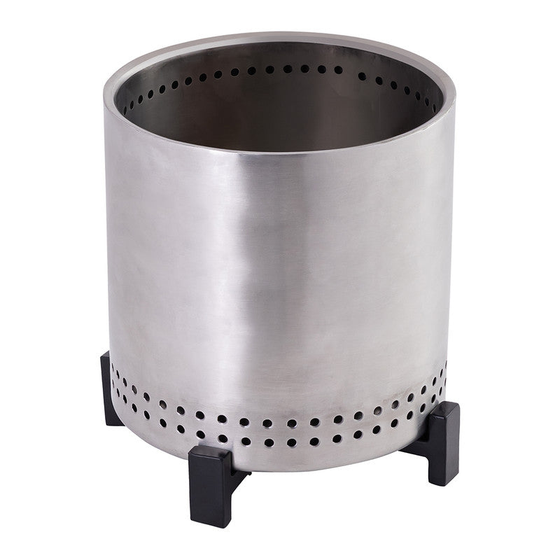 Stainless Steel Smokeless Table Top Firepit | Silver、mySite、camillekostekn