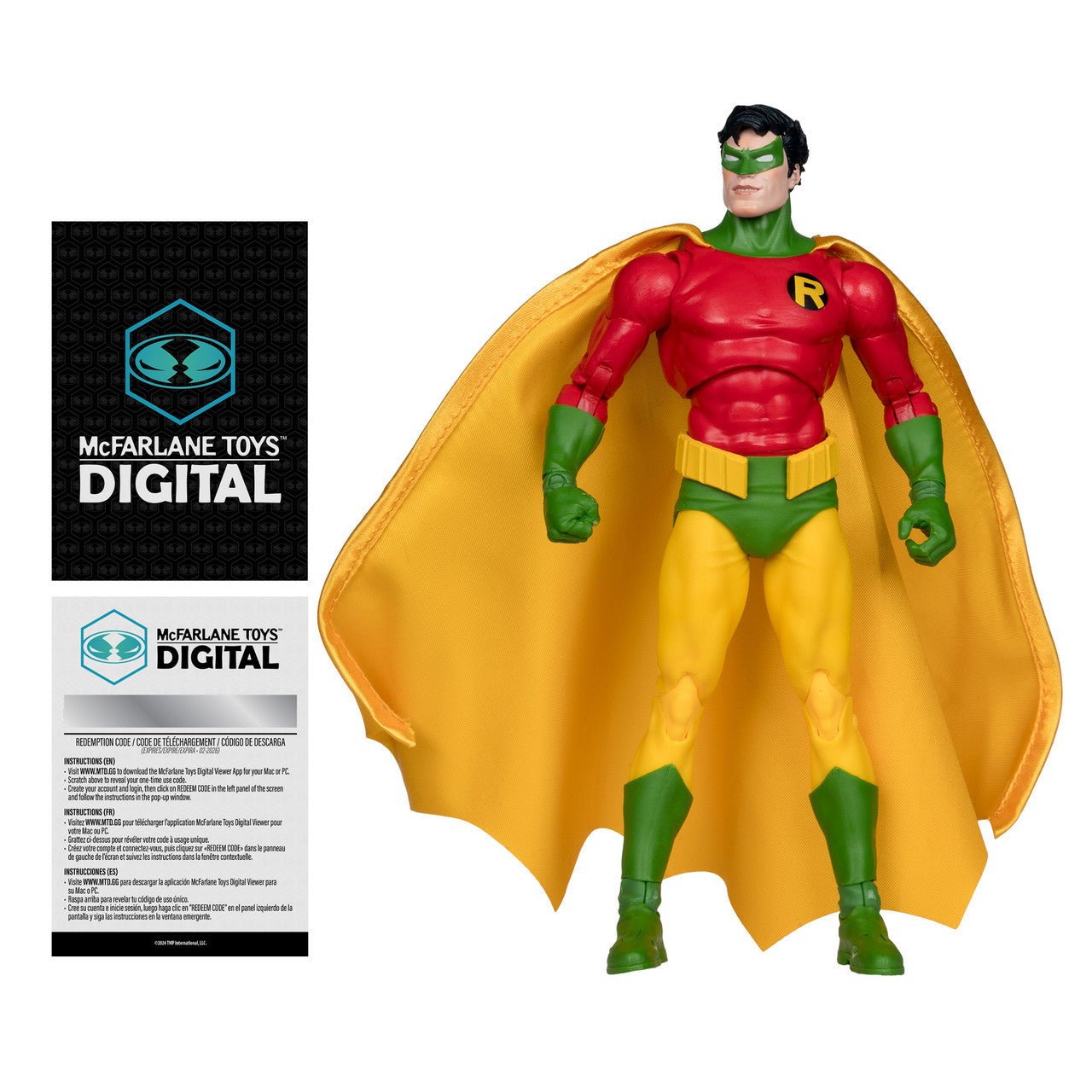 DC Direct Crisis on Infinite Earths Robin (Earth-2) with McFarlane Toys Digital Collectible、mySite、hgirdovlk