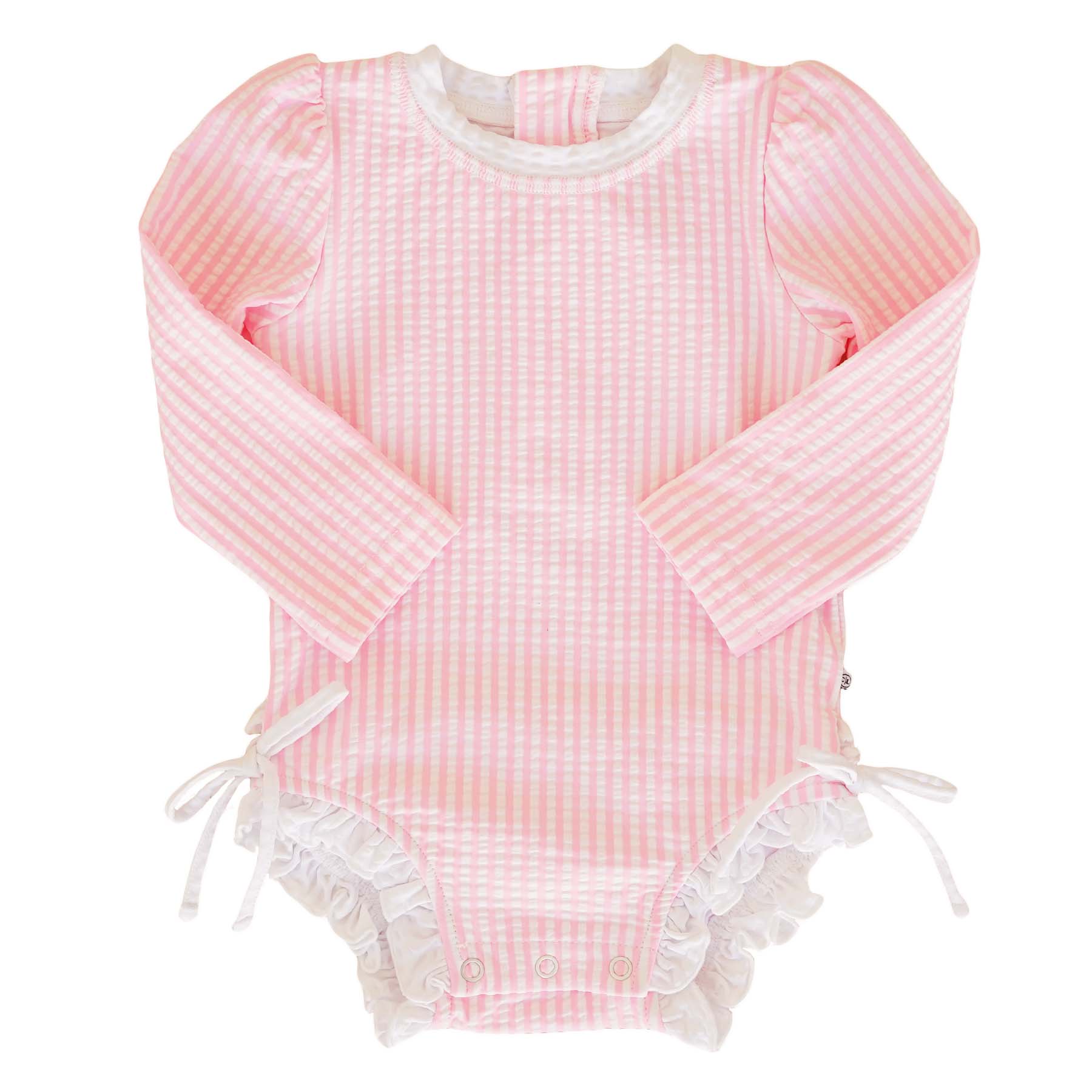  Long Sleeve Rash Guard With Ruffle Bottom | All Prints、mySite、layawaytickets