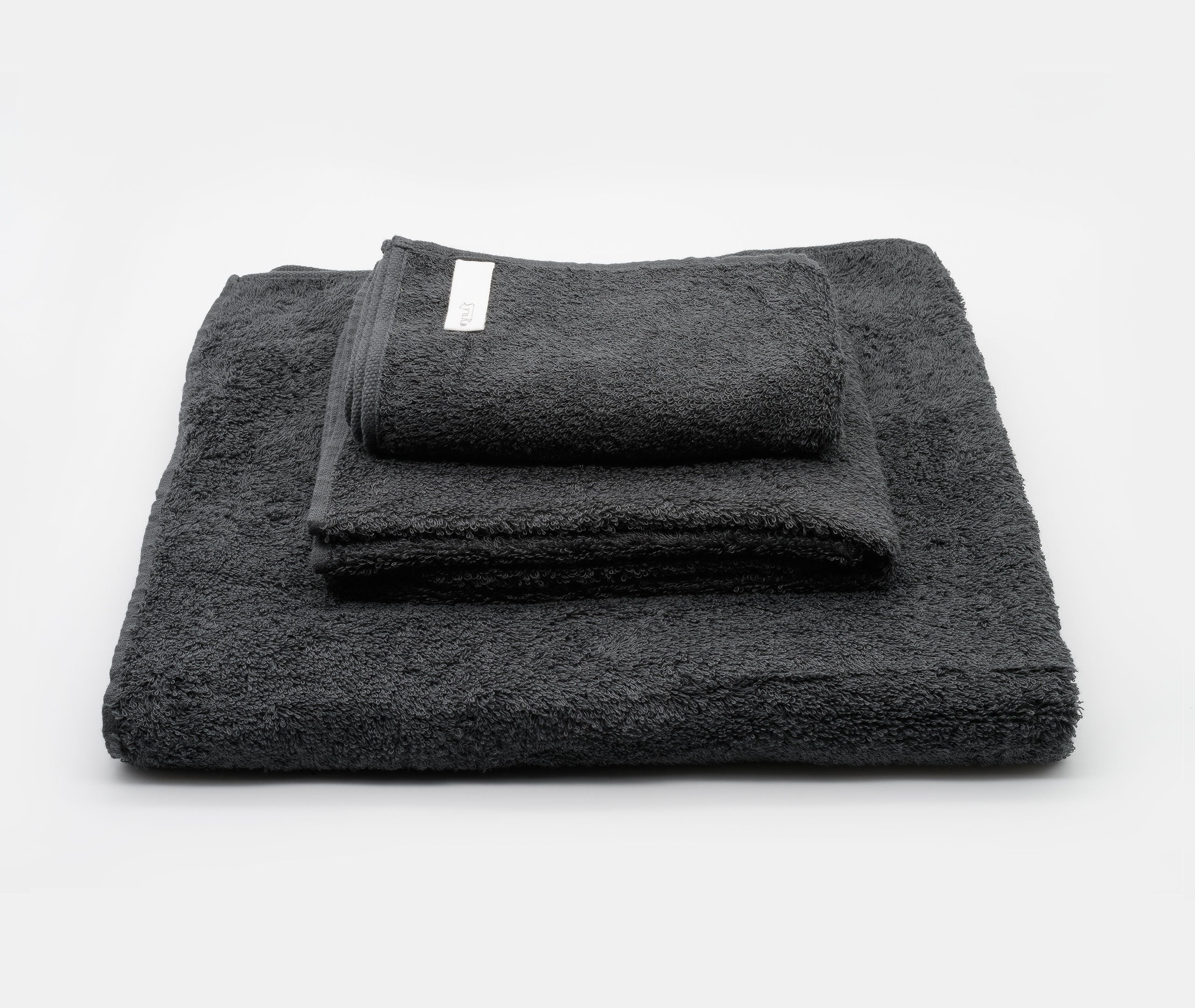 Organic Cotton Bath Towel - Charcoal Grey、mySite、topwebapps
