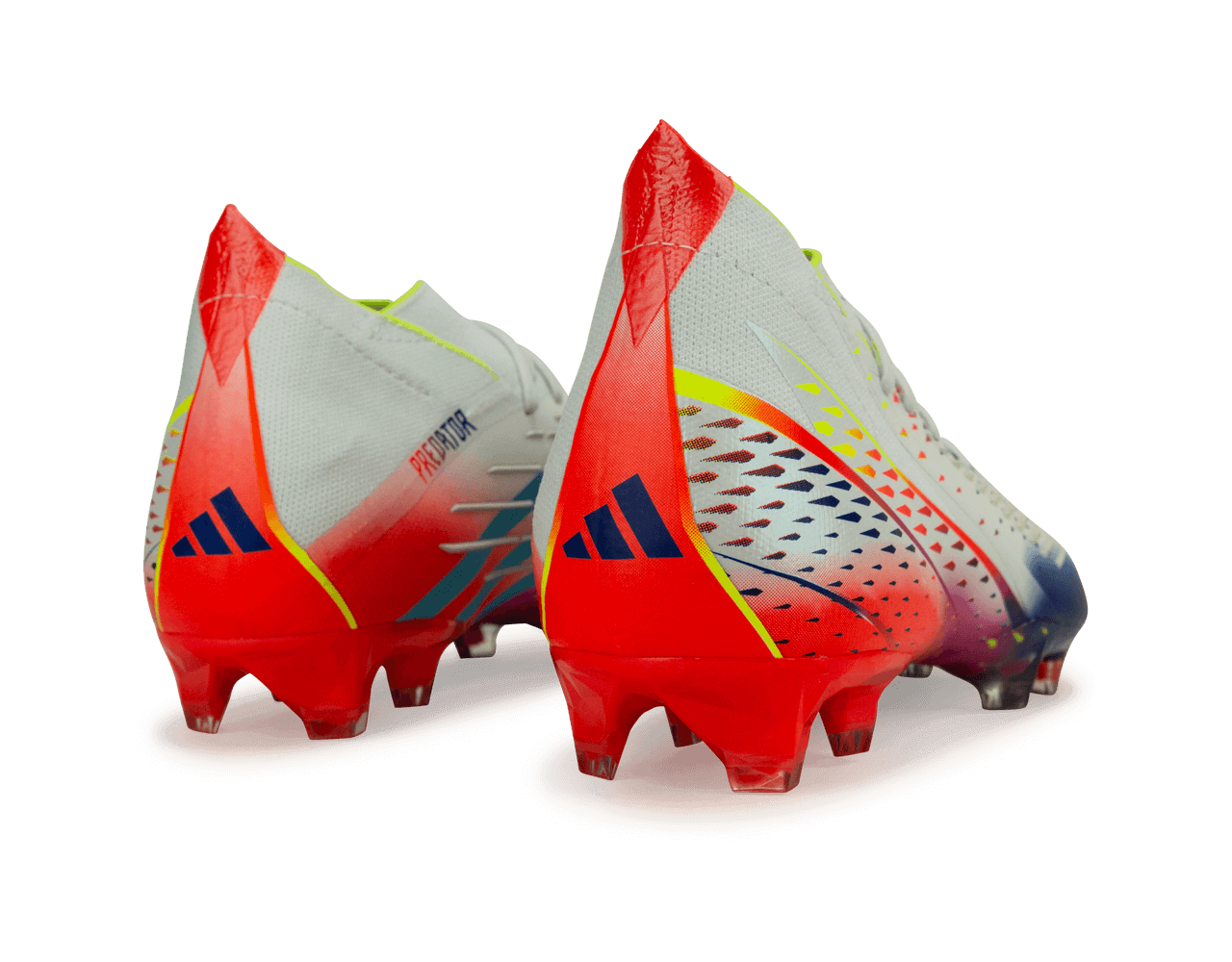 adidas Men's Predator Edge.1 FG White/Blue、mySite、noshort