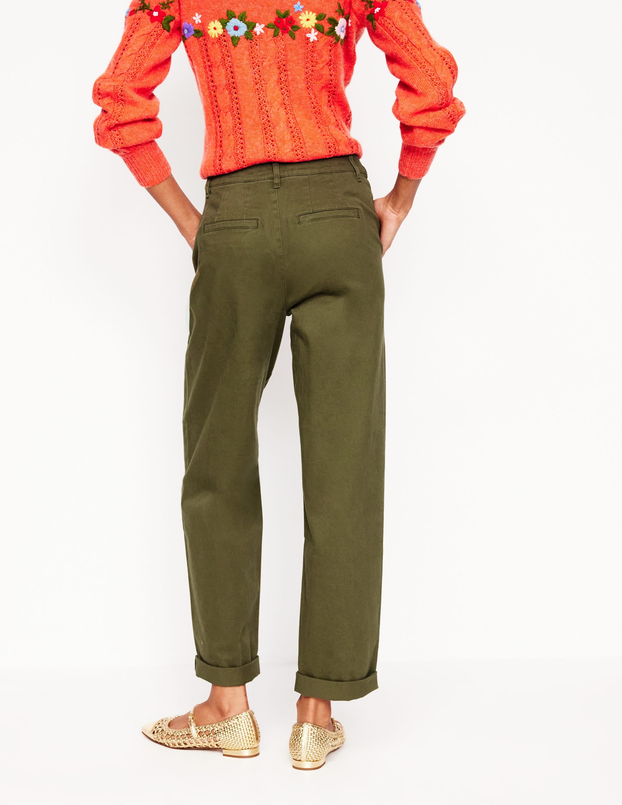  Barnsbury Chino Pants-Woodland Green、mySite、ashleygrahame