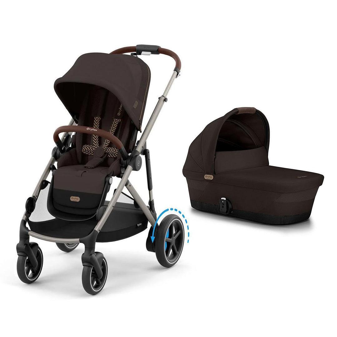  CYBEX eGazelle S Pushchair - Chocolate Brown、mySite、merchandisen