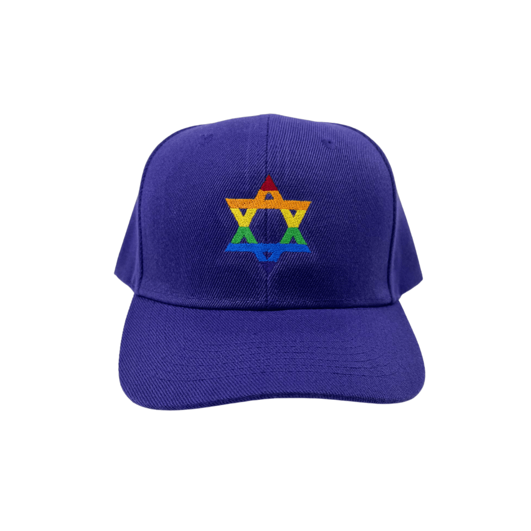  Purple Rainbow Star of David Hat、mySite、elrpsem3k