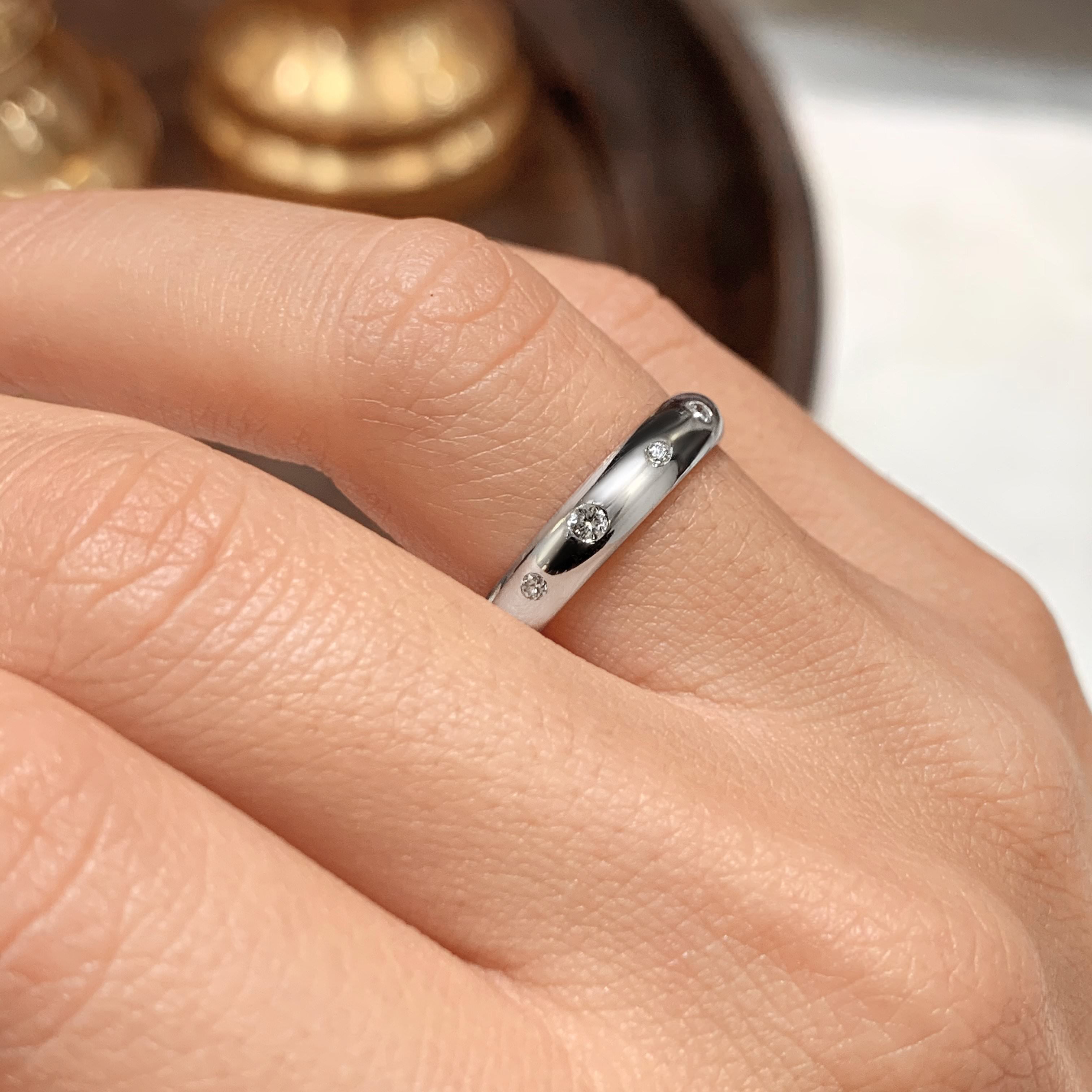 Zara Lab Grown Diamond Wedding Ring (0.18 Carat) -18K White Gold、mySite、hinf8tx79