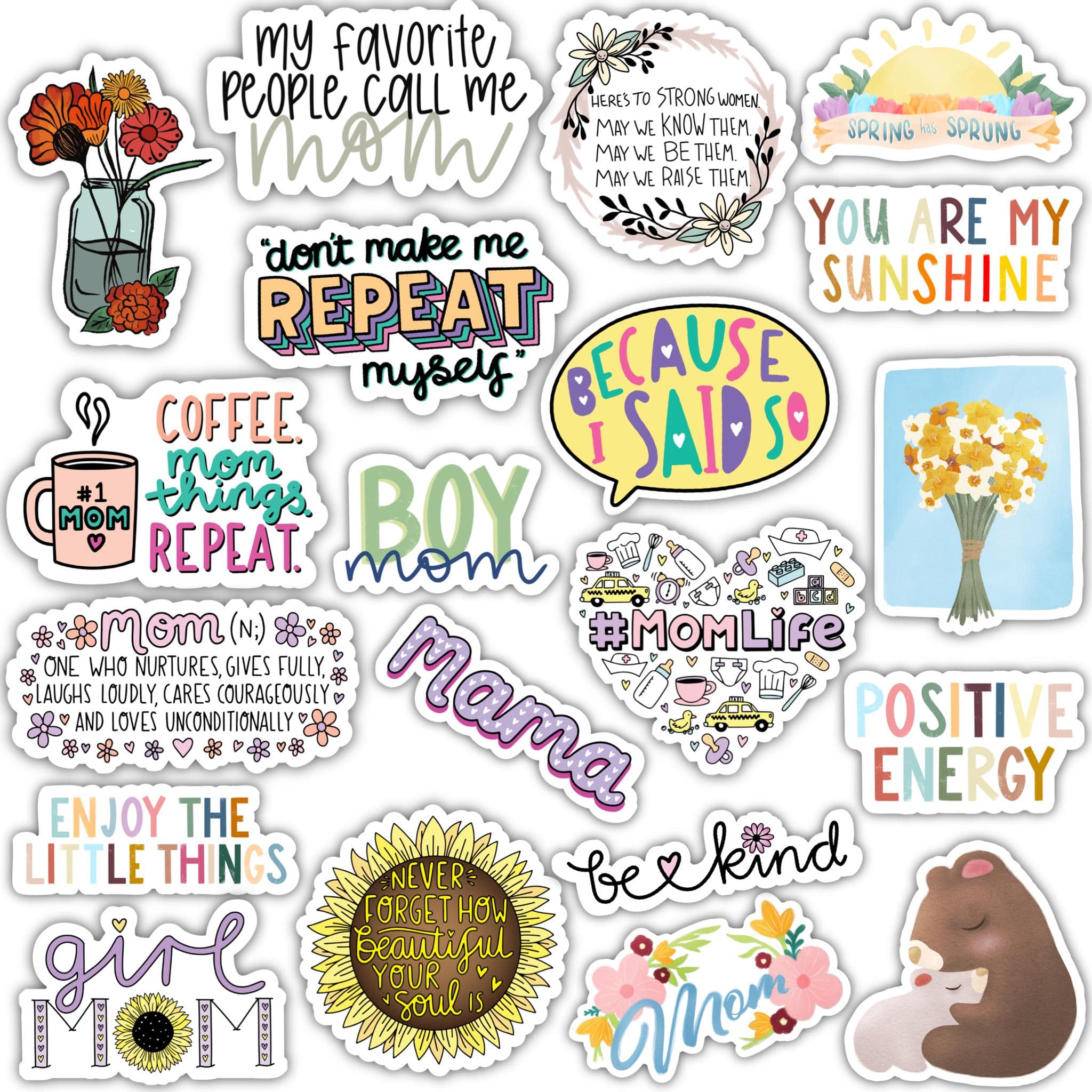  Mom Gift Pack - 20 Stickers、mySite、elrpsem3k