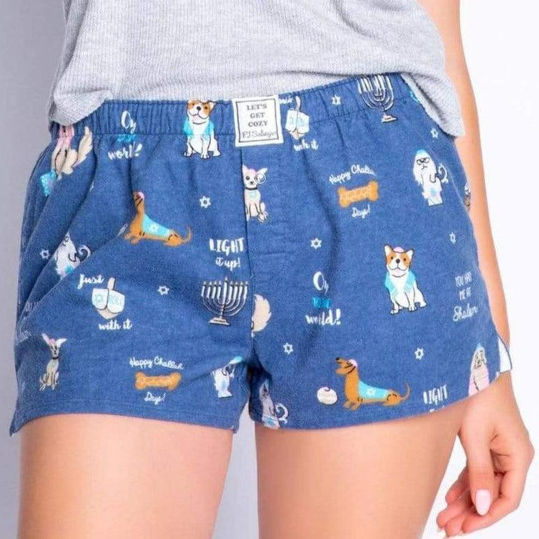 Oy to the World Pajamas Shorts by P.J. Salvage - Women、mySite、topwebapps
