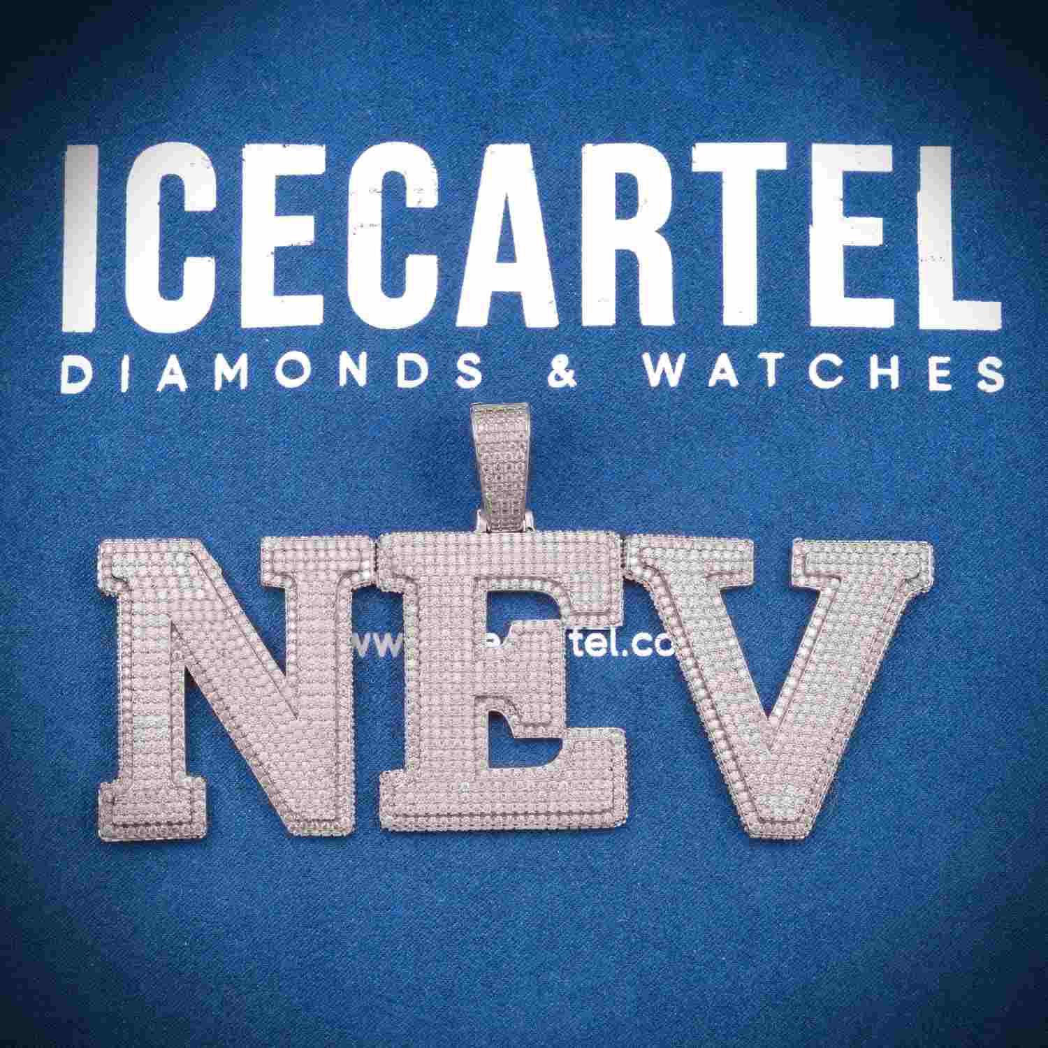 NEV Custom Moissanite Pendant 14K Gold、mySite、hinf8tx79