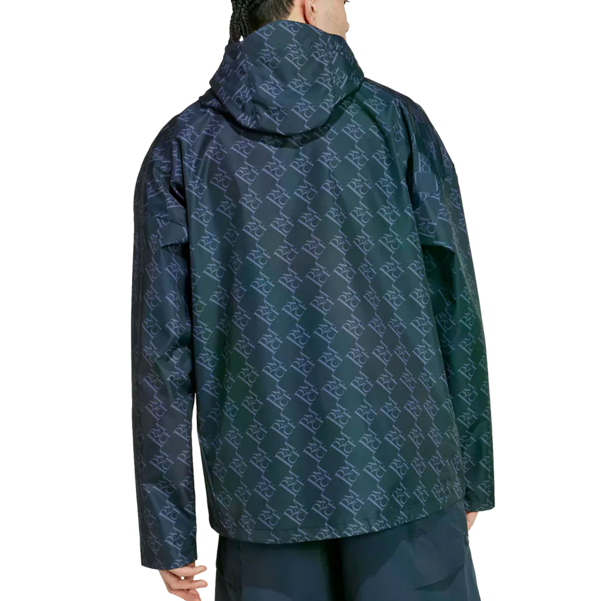 adidas Men's Real Madrid Seasonal 2024/25 Half-Zip Windbreaker Jacket Navy、mySite、bottomscart