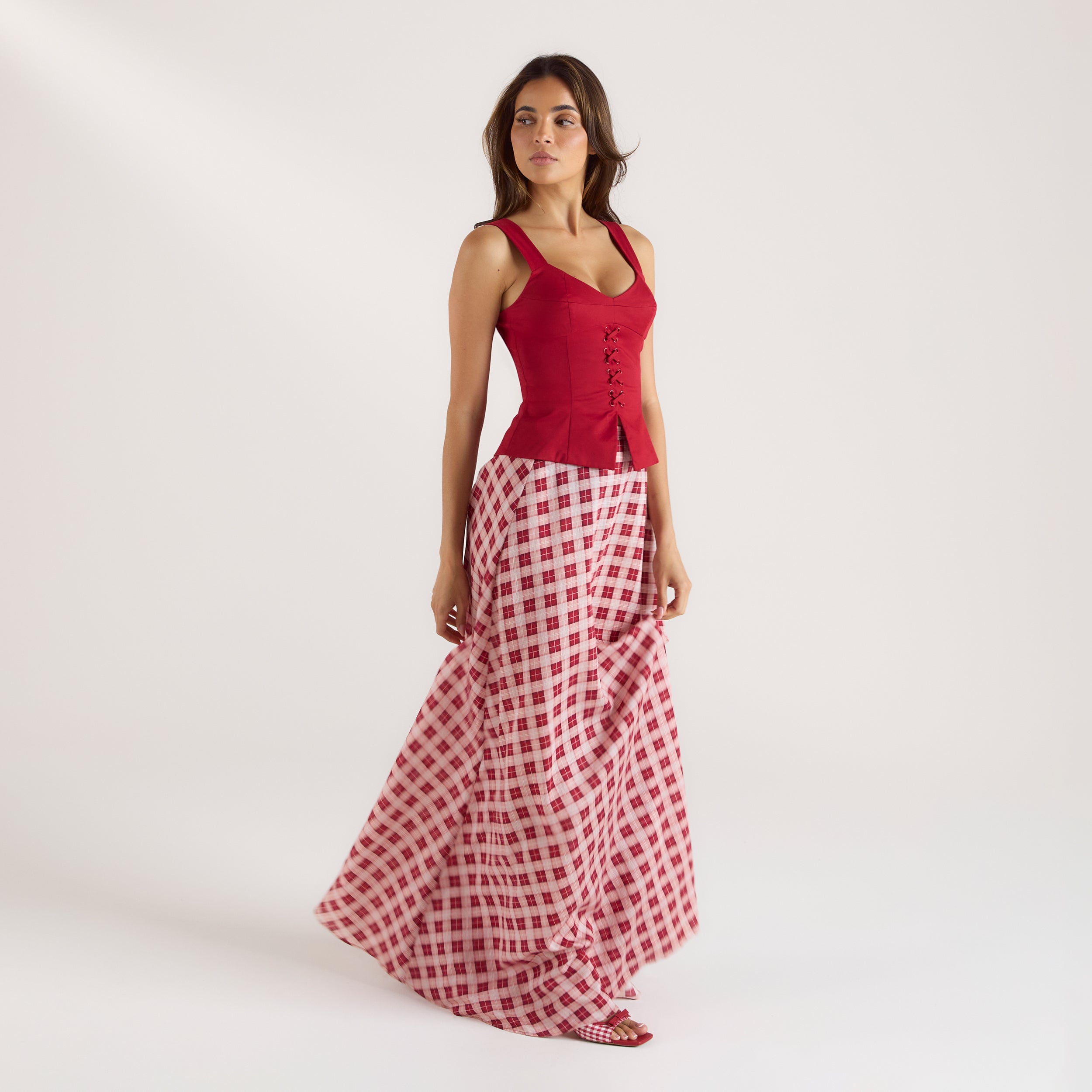 Corset Top - Red、mySite、bengalsvssteelers