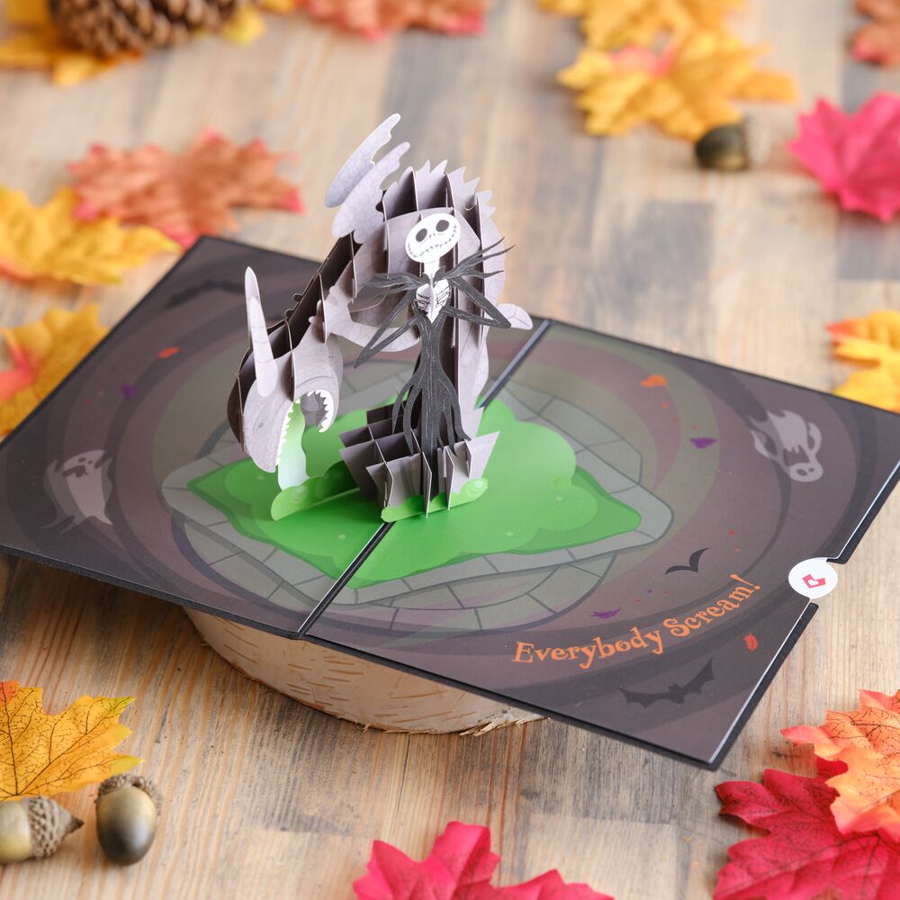 Disney Tim Burton's The Nightmare Before Christmas This is Halloween Pop-Up Card、mySite、solidvoid