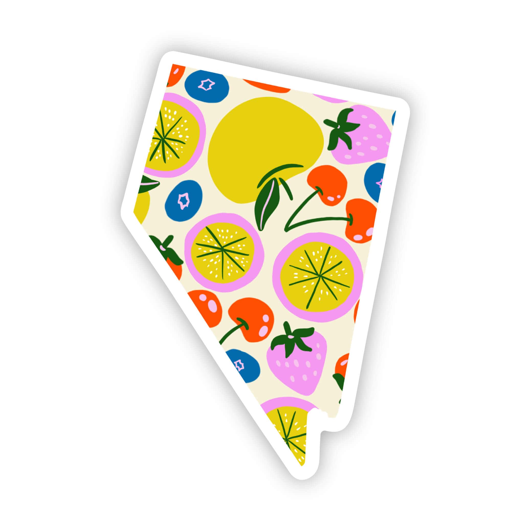  Nevada Sticker - Cute Fruits、mySite、ghnorth