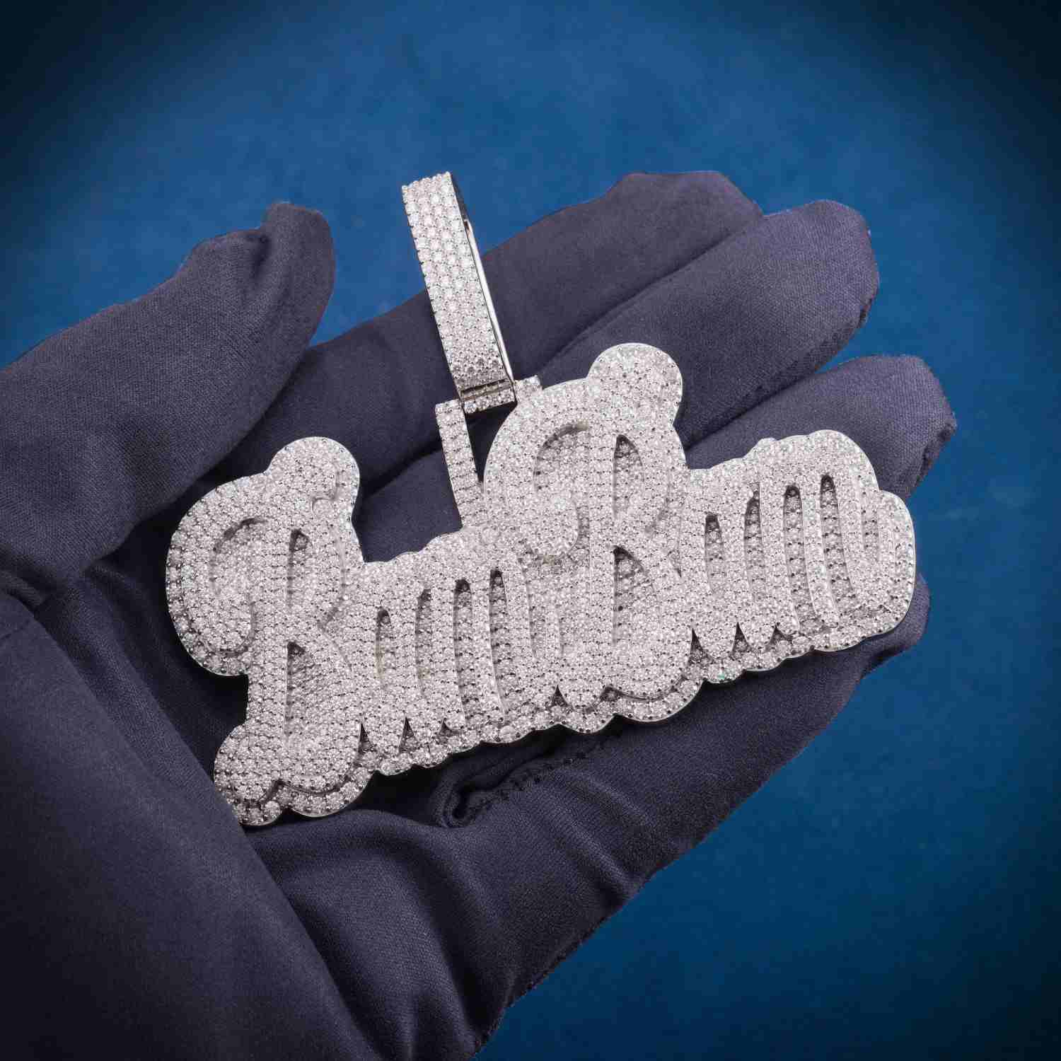 BamBam Custom Moissanite Pendant 14k Gold、mySite、hinf8tx79