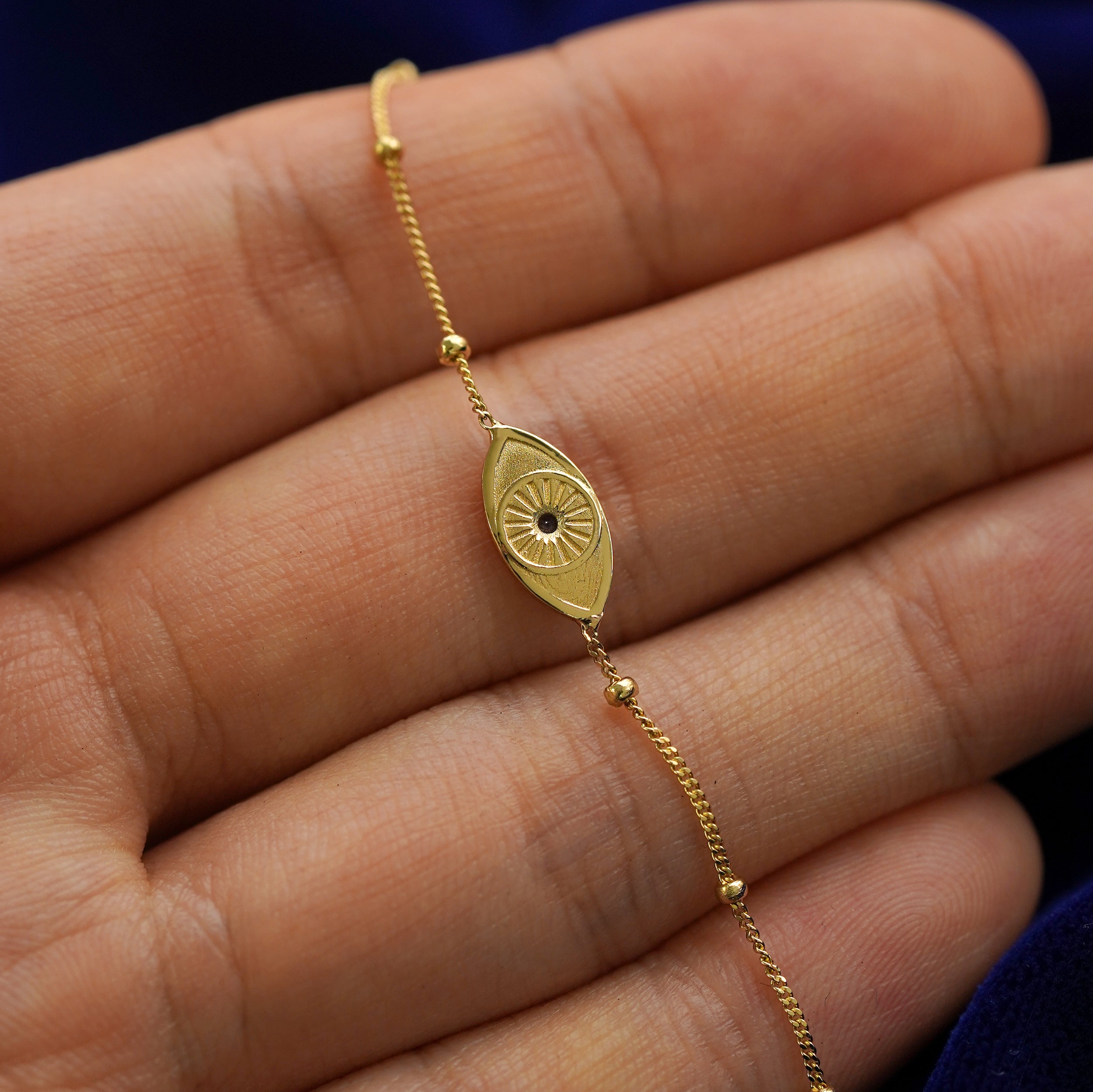 Gemstone Evil Eye Necklace、mySite、hinf8tx79