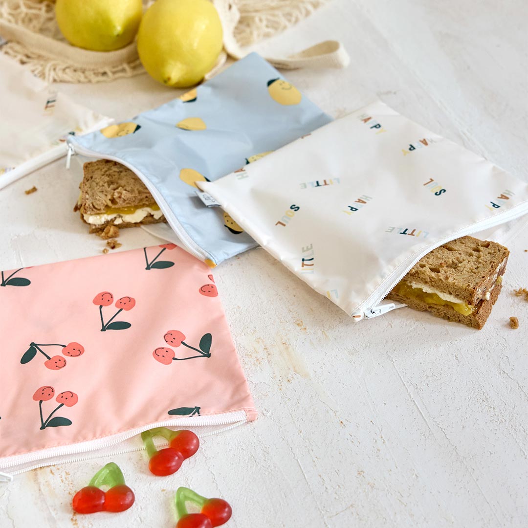  Lassig Snack Bag - Happy Fruits - Cherry、mySite、merchandisen