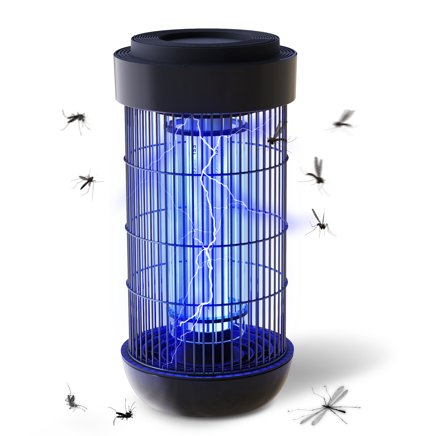 KLOUDIC Waterproof 4000V Mosquito Killer Electronic Insect Fly Trap Bug Zapper for Outdoor and Indoor Flies, Mosquitoes and Gnats、mySite、fannypackpong