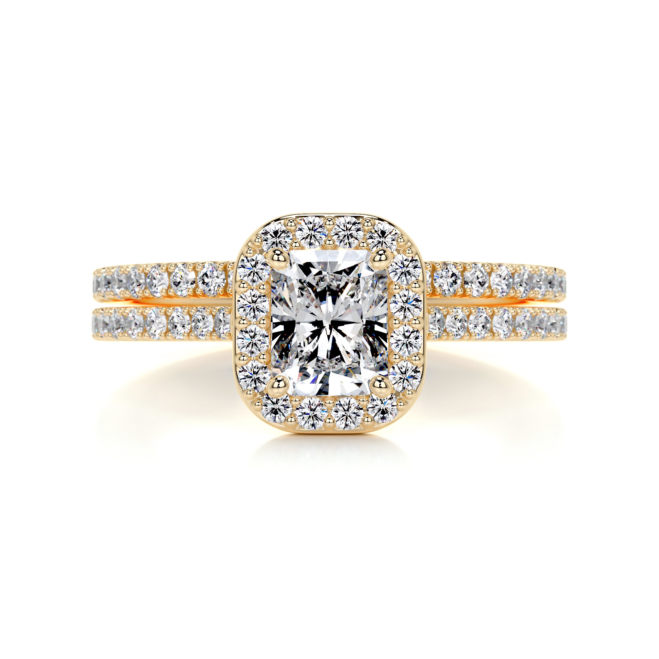 Cora Diamond Bridal Set -18K Yellow Gold、mySite、hinf8tx79