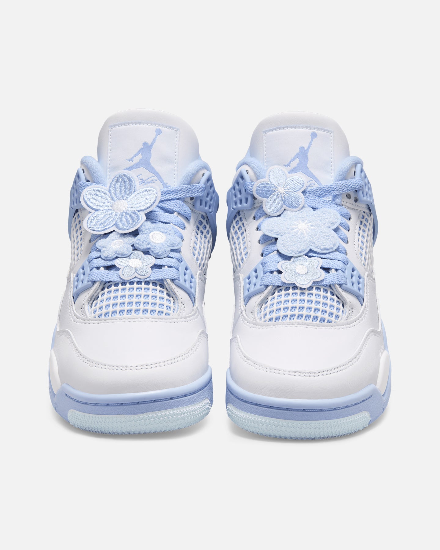 Jordan Women's Air Jordan 4 Retro Aluminum White/Aluminum Blue、mySite、zt4zffjzw
