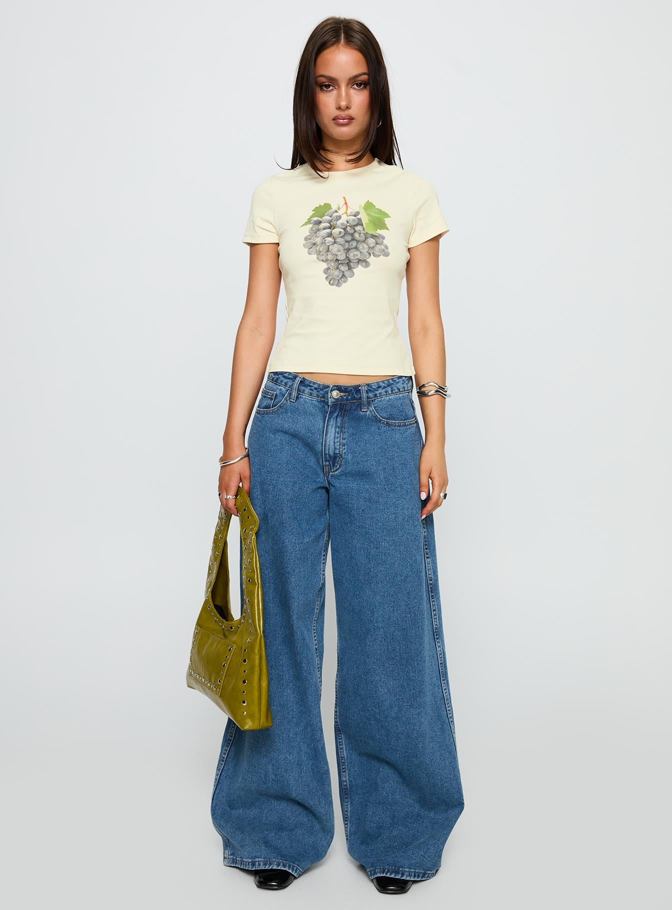 Grapejuice Graphic Top Cream、mySite、solidvoid