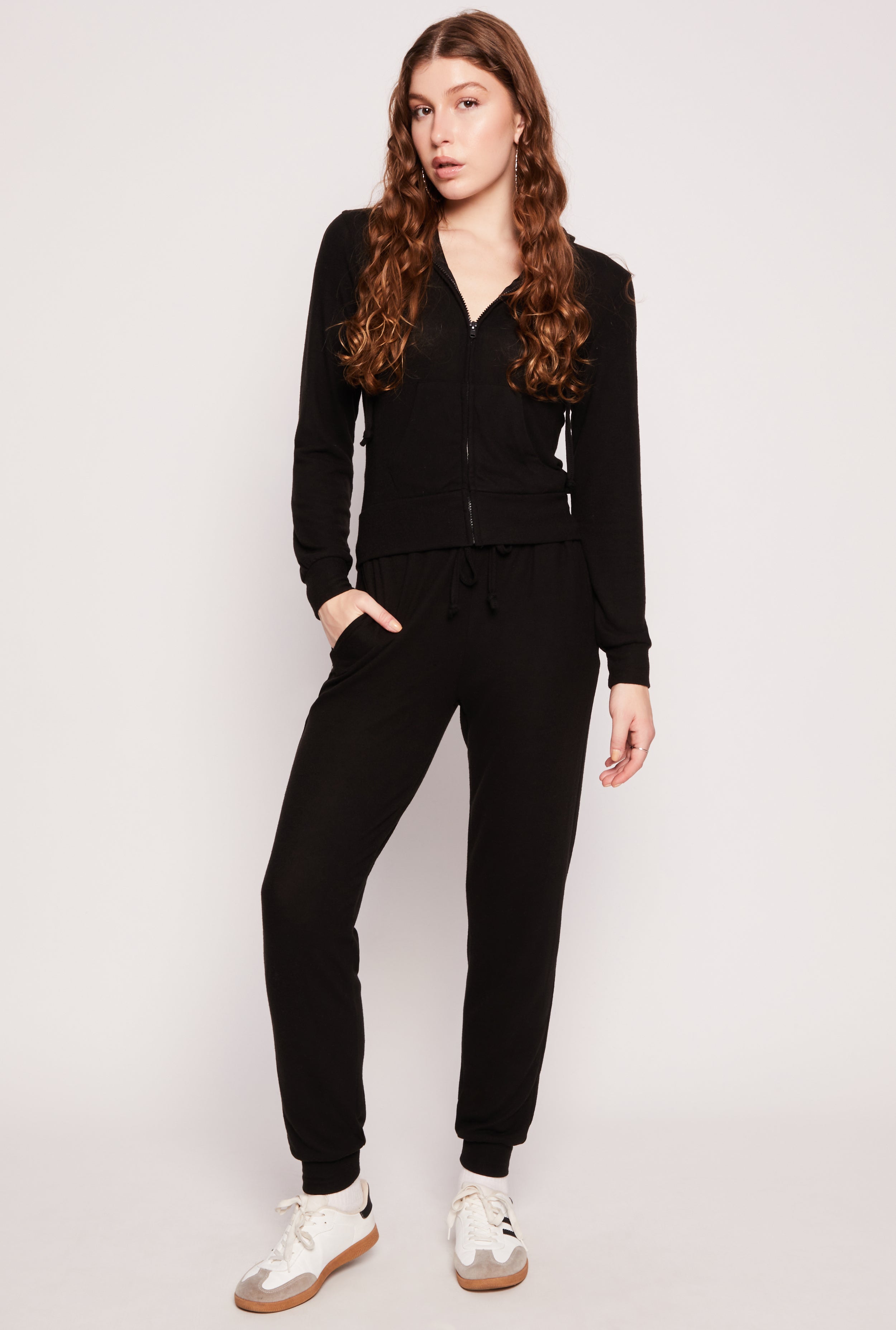 Daisy Brushed Knit Joggers、mySite、camillekostekn