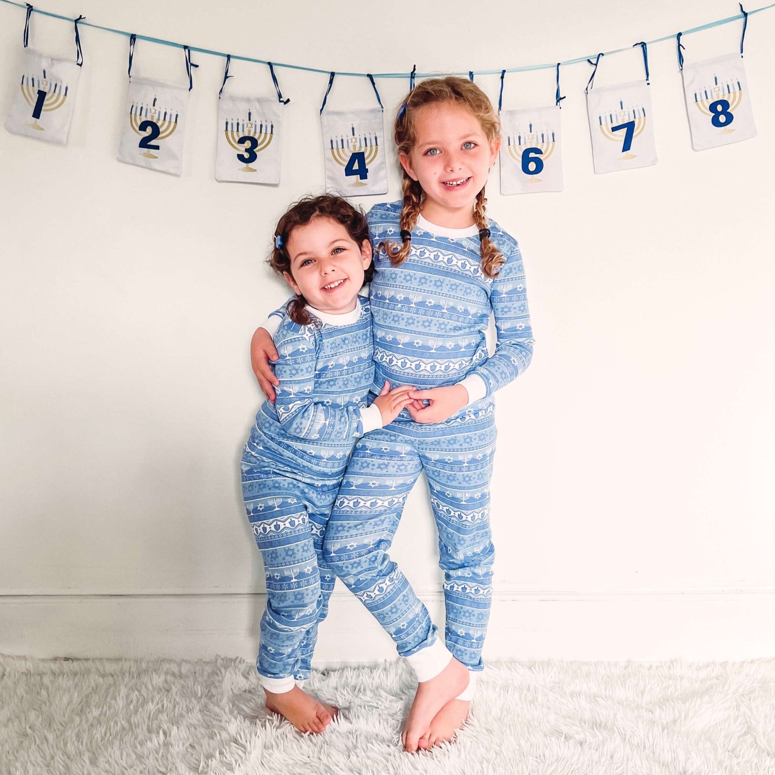 Hanukkah Fair Isle Pajamas - (Kids Unisex Sizes 12M - 16)、mySite、topwebapps