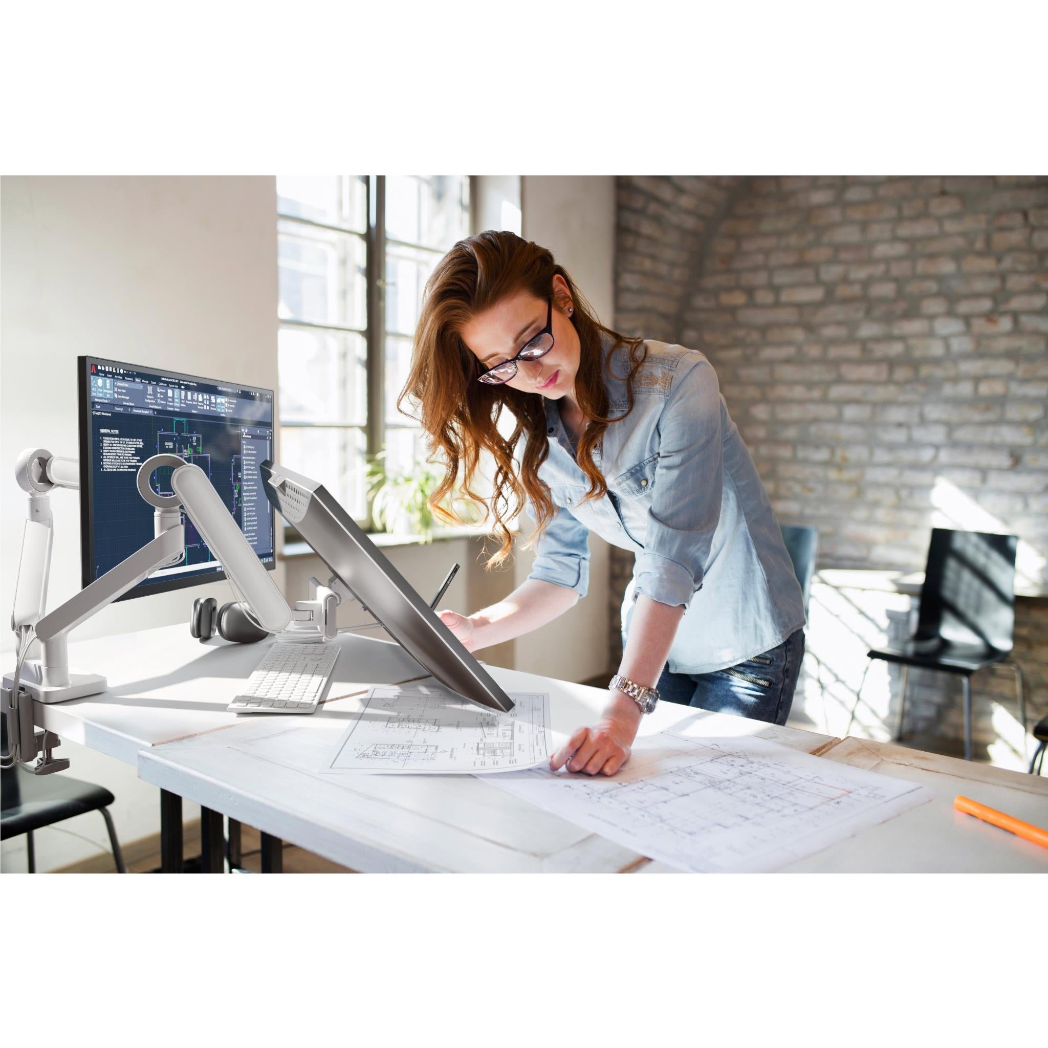 Alogic 32 Glide Dual Monitor Arm、mySite、camillekostekn