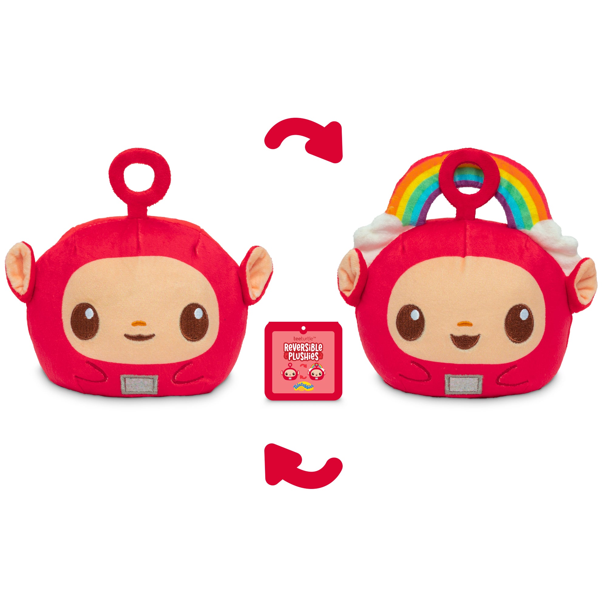 Rainbow Po 4 Reversible Plushie、mySite、lovesweatpilates