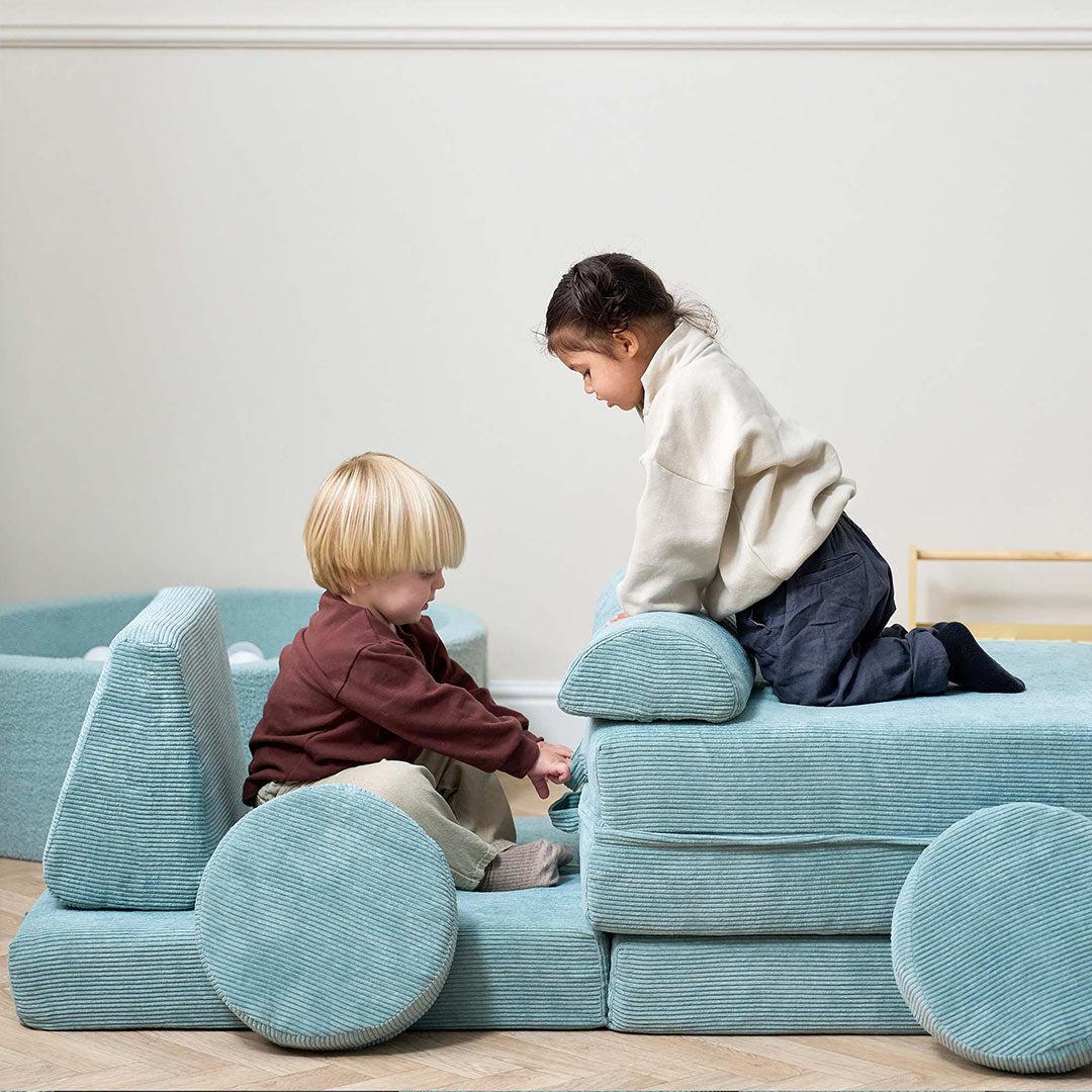  Tutti Bambini Playrama Montessori Kids Play Sofa - Ocean Stone、mySite、merchandisen