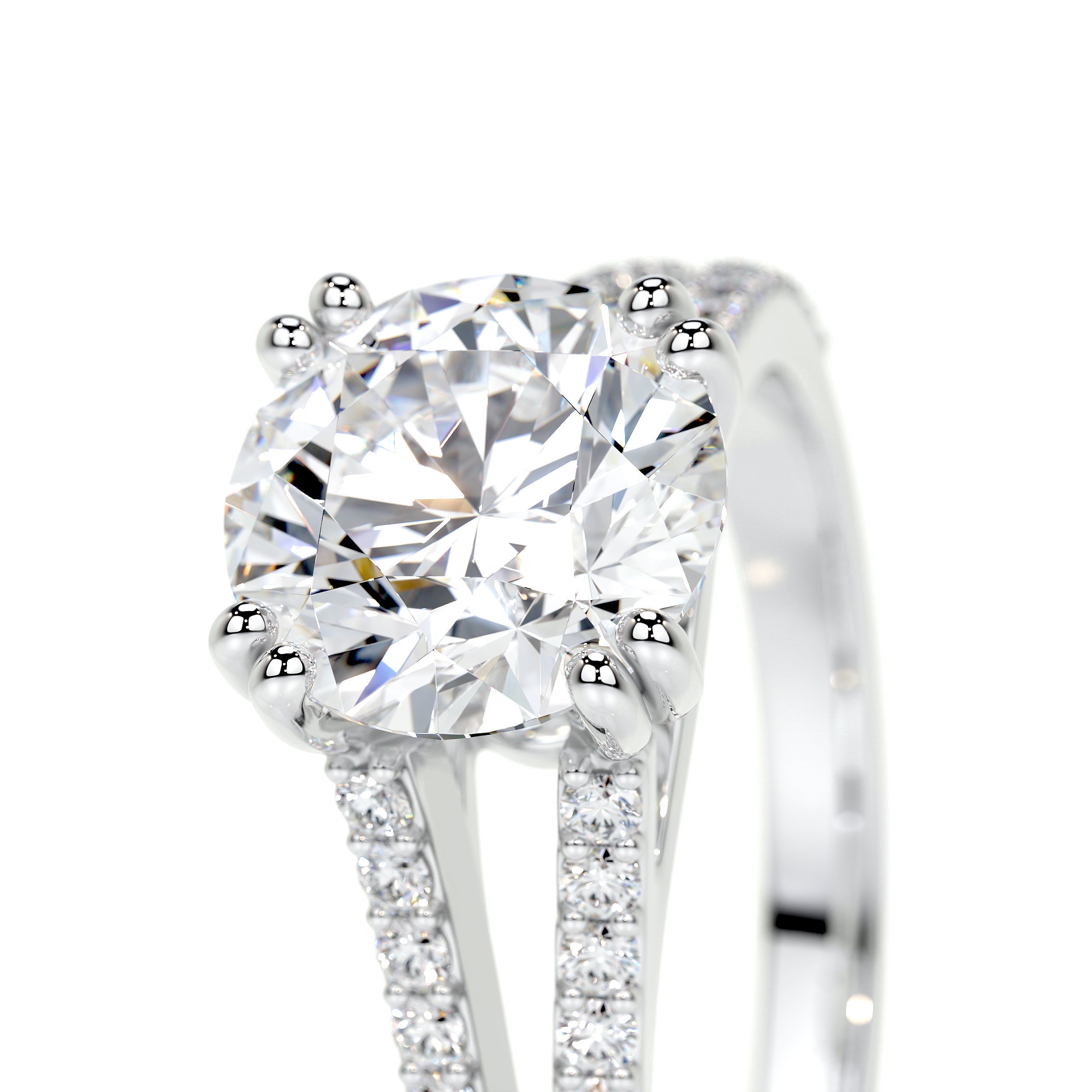 Evelyn Lab Grown Diamond Ring -18K White Gold、mySite、hinf8tx79