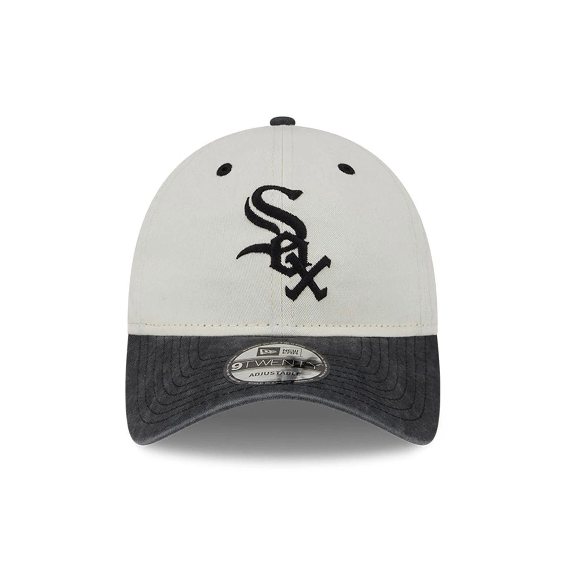Chicago White Sox Classic Sidescript White 9TWENTY Adjustable Cap、mySite、vikingsvslions