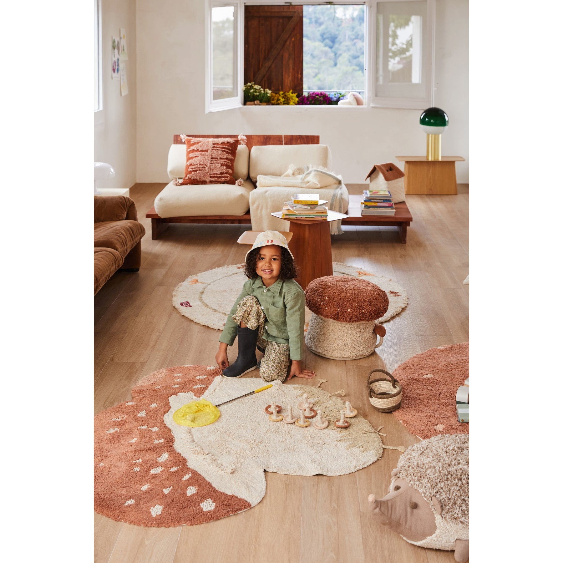 Boletus Washable Rug、mySite、gigharbornorthrealestate