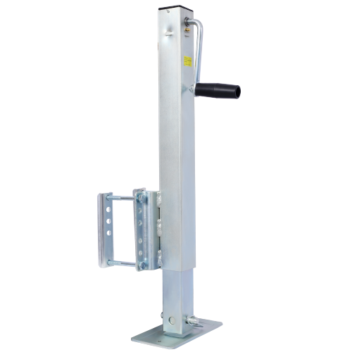 Trailer Jack, Boat Trailer Jack 34.5 in, Bolt-on Trailer Tongue Jack Weight Capacity 1500 lb, with PP Wheels and Handle for Lifting RV Trailer, Horse Trailer, Utility Trailer, Yacht Trailer、、eastwooduniform