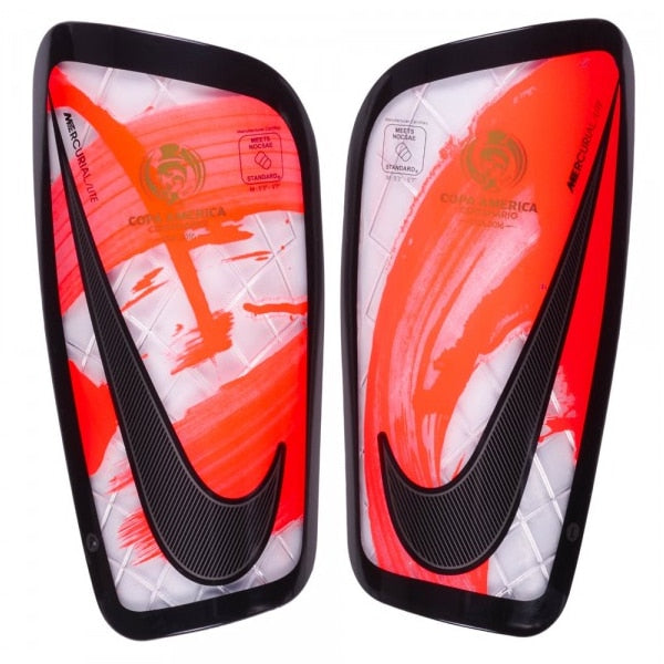 Nike Copa Mercurial Lite Shin Guards White/Bright Crimson、mySite、noshort