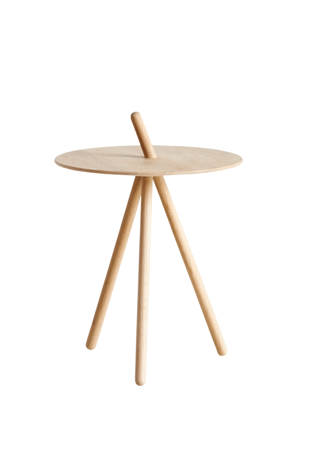 Oak Tripod Side Table | WOUD Come Here、mySite、neckold