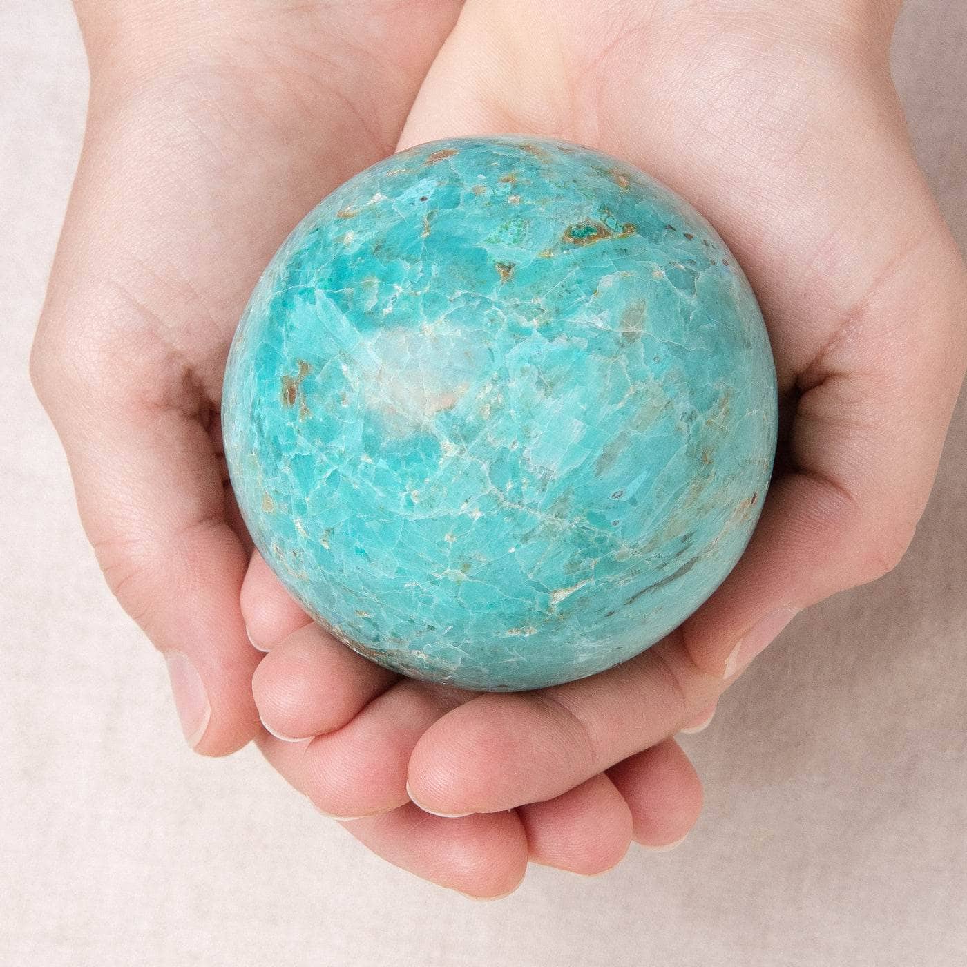 Natural Peruvian Turquoise Sphere - AAA Premium Quality、mySite、hinf8tx79