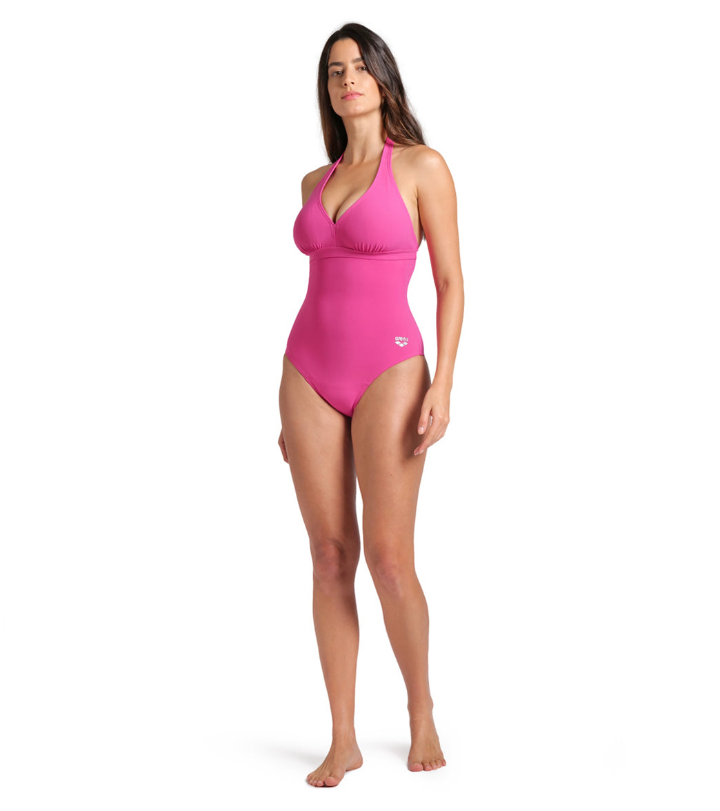 Arena Women's Alessia Shapewear Clip Back One Piece Swimsuit、mySite、noshort