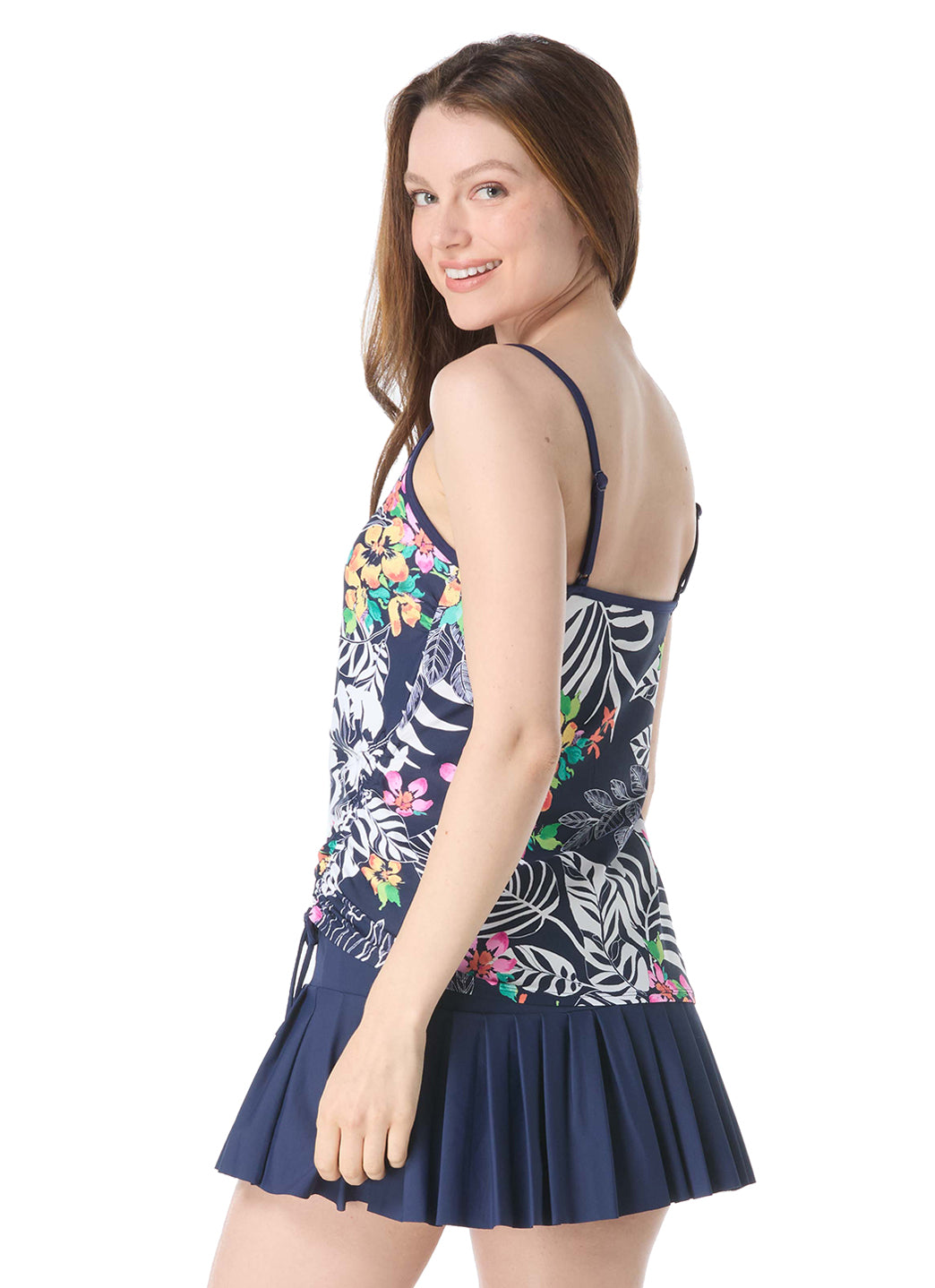 Beach House Women's Indigo Jungle Bridget Tankini Top、mySite、noshort