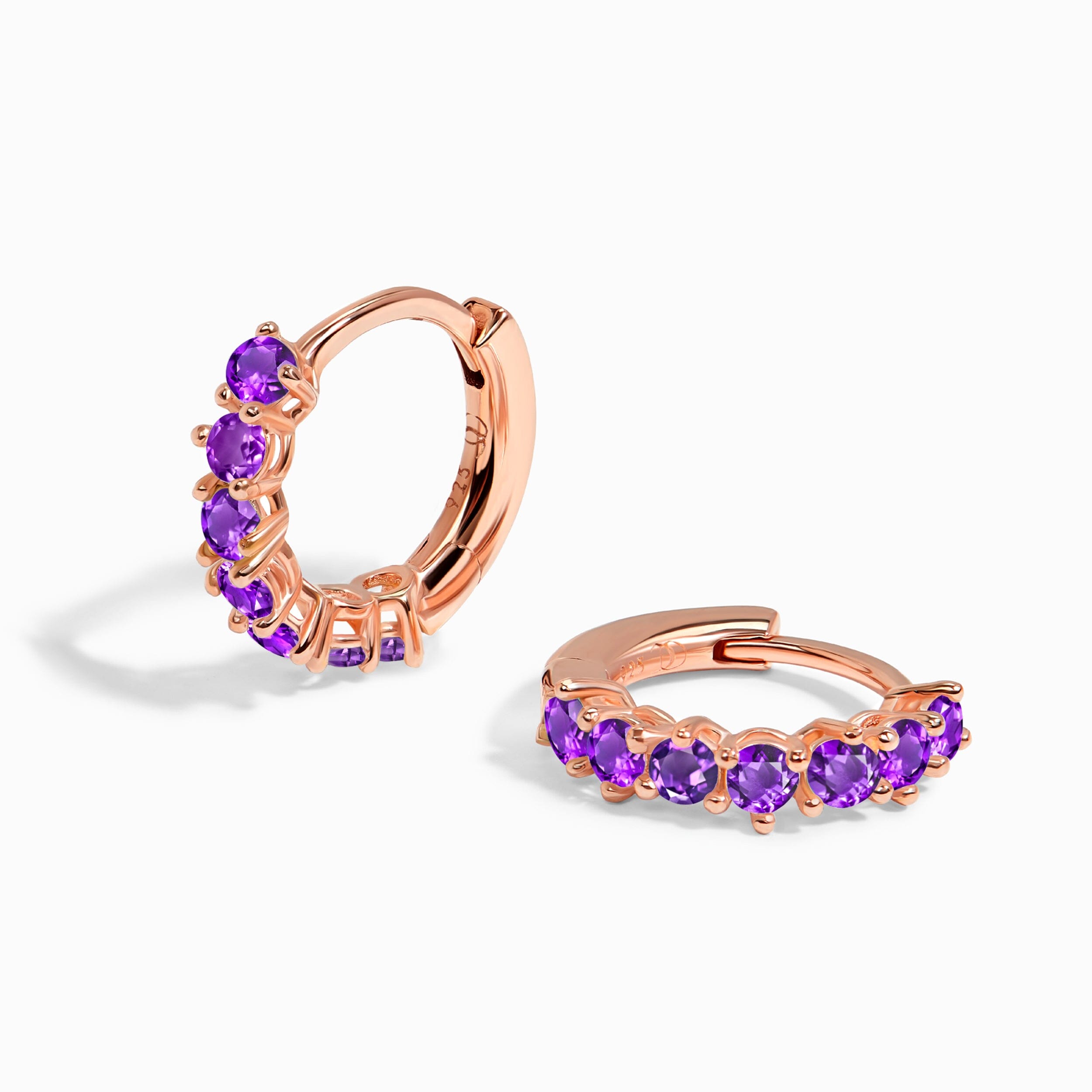 Amethyst Earrings - Bonny Hoops、mySite、hinf8tx79