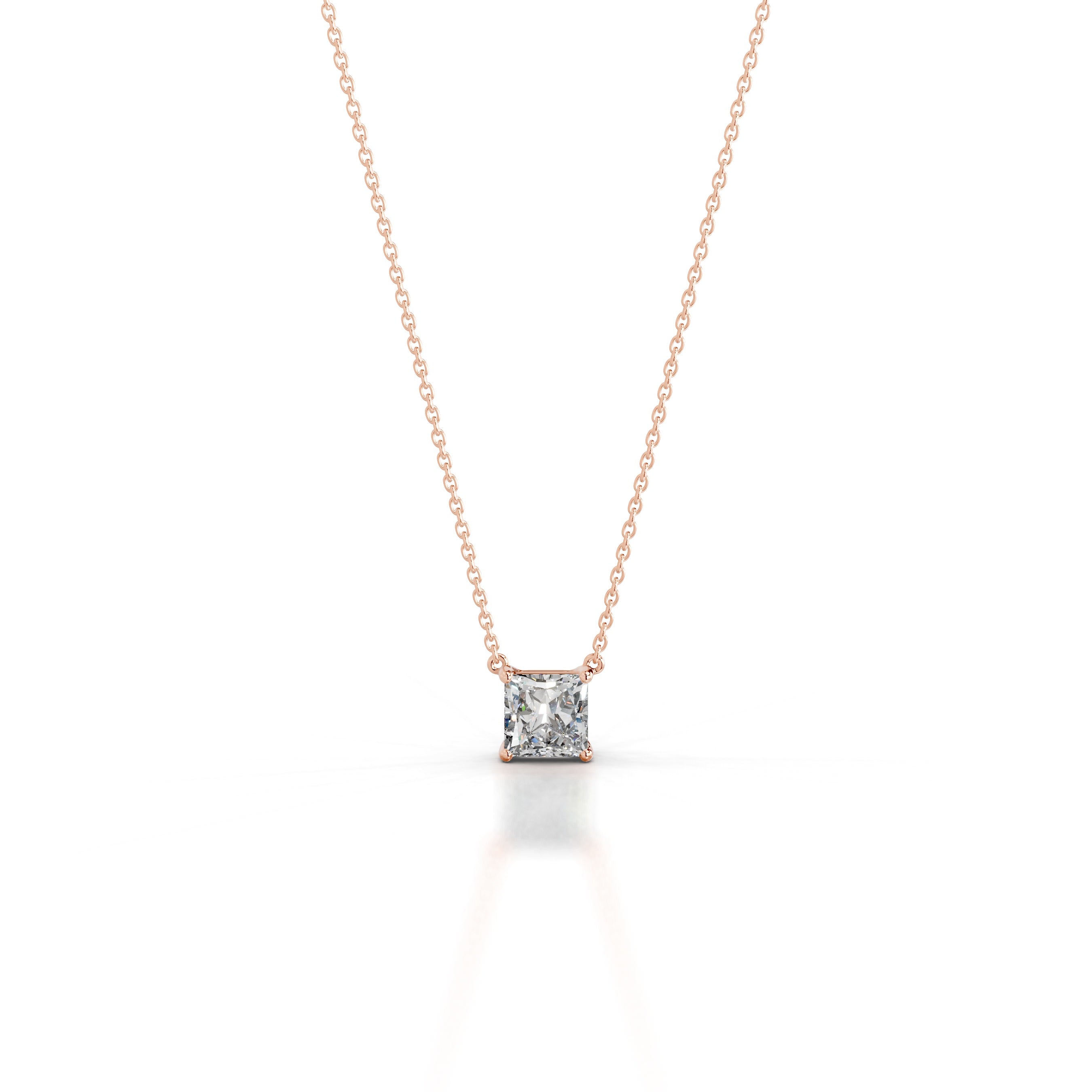 Clmence Lab Grown Diamond Pendant - 14K Rose Gold、mySite、hinf8tx79