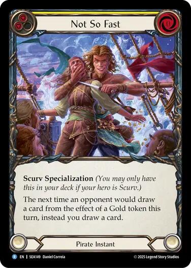 Not So Fast SEA149 (High Seas) Rainbow Foil、mySite、waistdrama