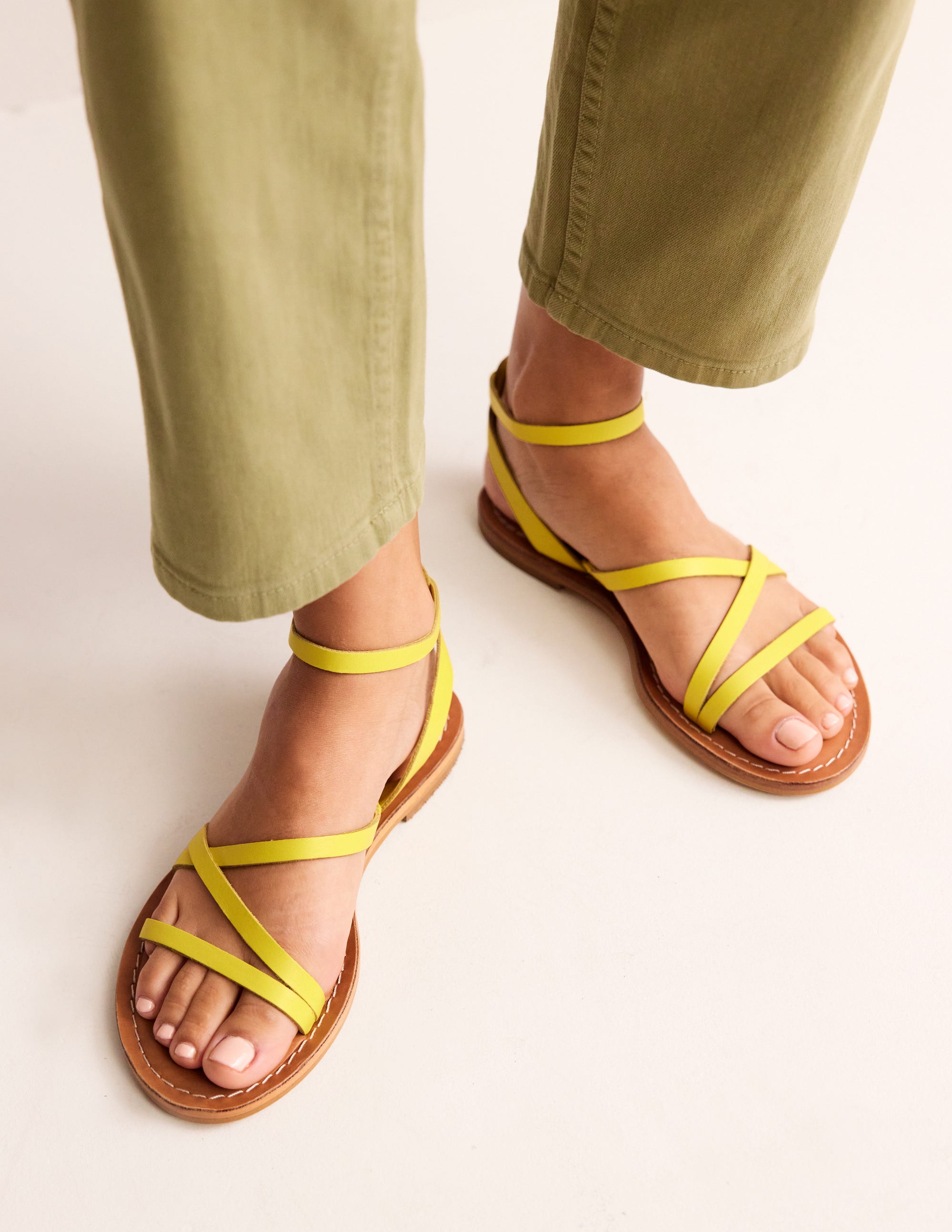  Everyday Flat Sandals-Mimosa Yellow、mySite、ashleygrahame