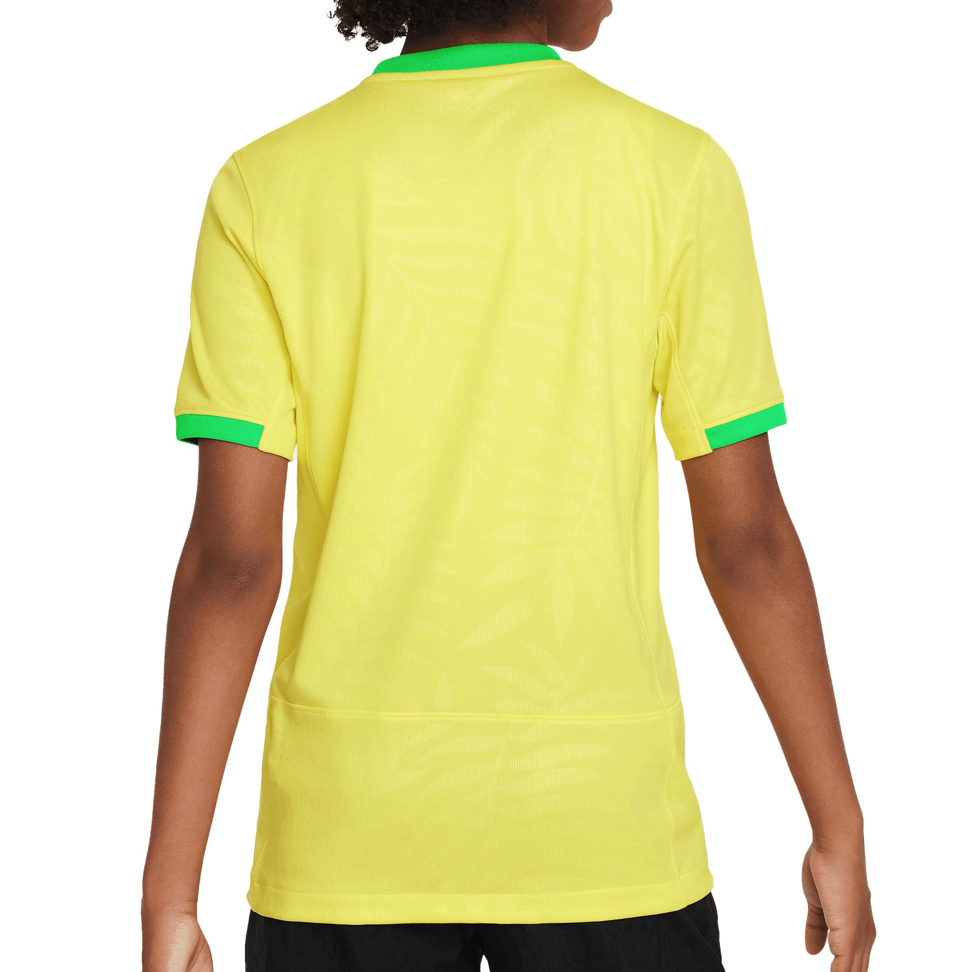 Nike Kids Brazil 2023/24 Home Jersey Yellow/Green、mySite、bottomscart
