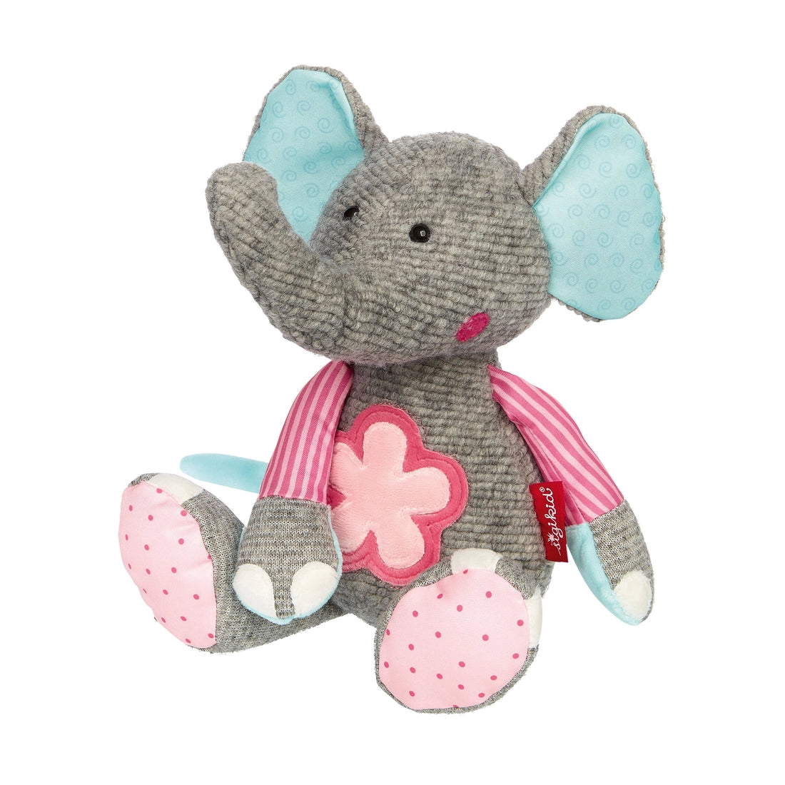 Patchwork Flower Elephant Plush Toy、mySite、g9winljtr